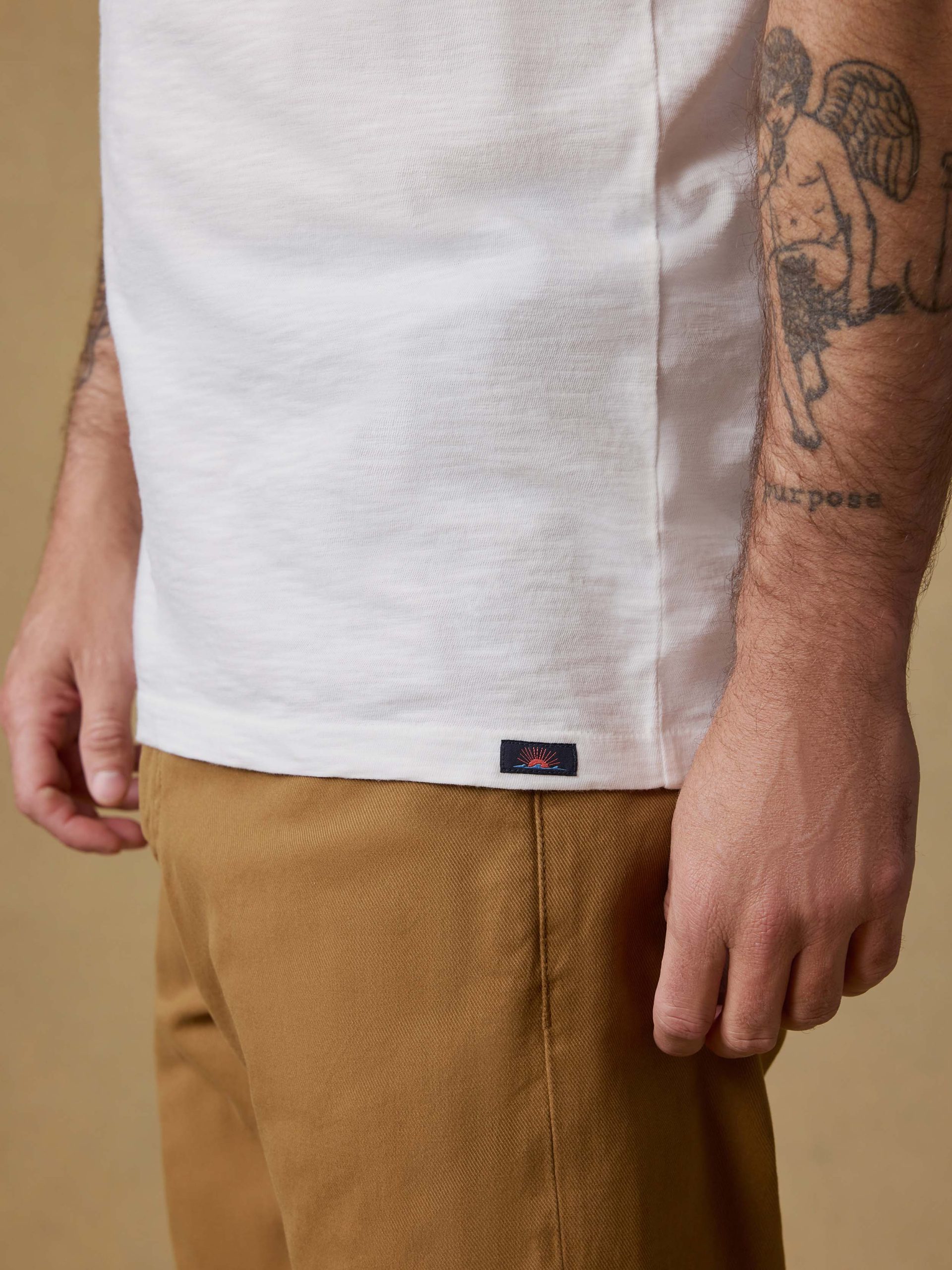 Sunwashed Regenerative Tee - White - Image 5