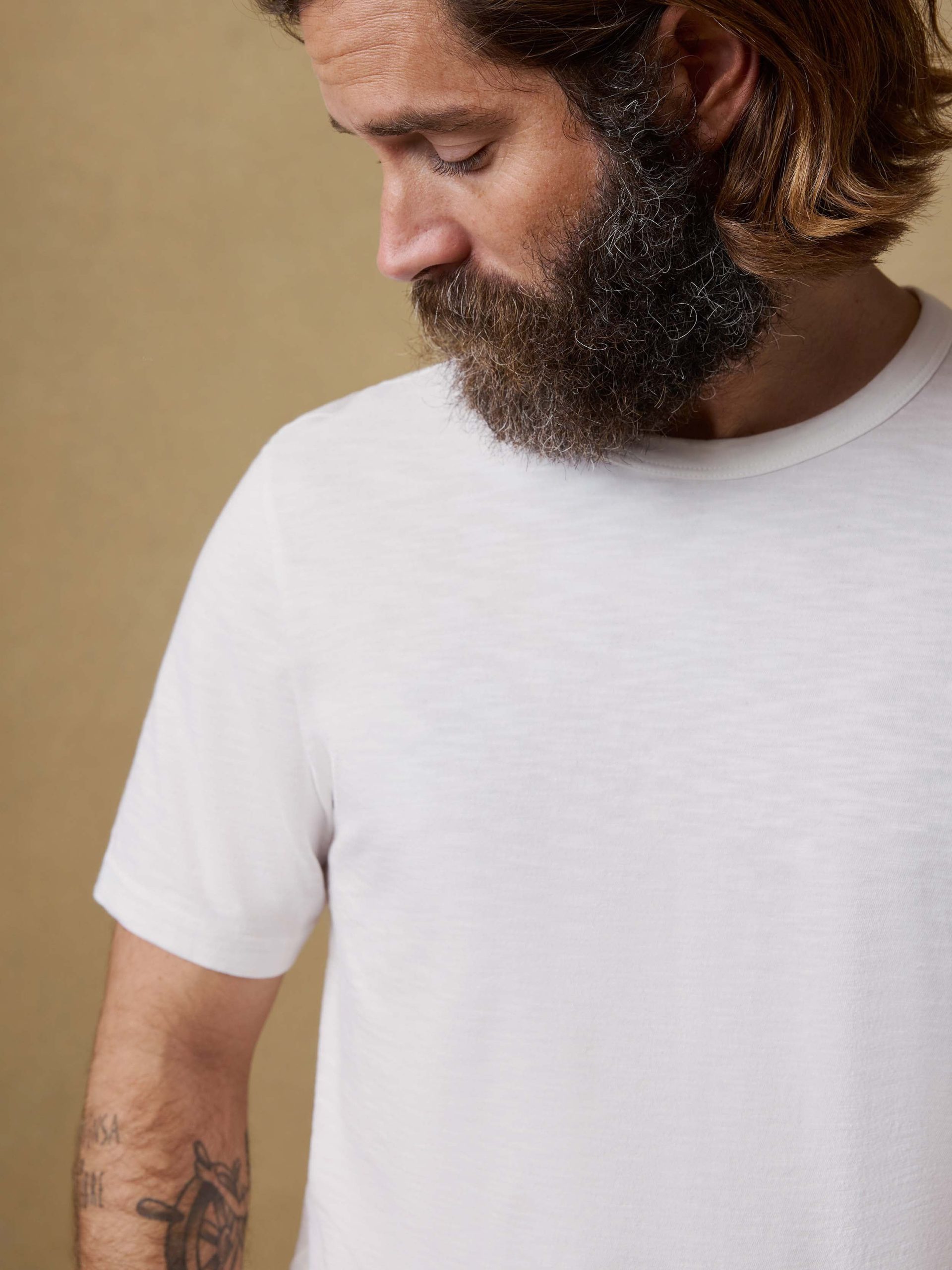 Sunwashed Regenerative Tee - White - Image 4