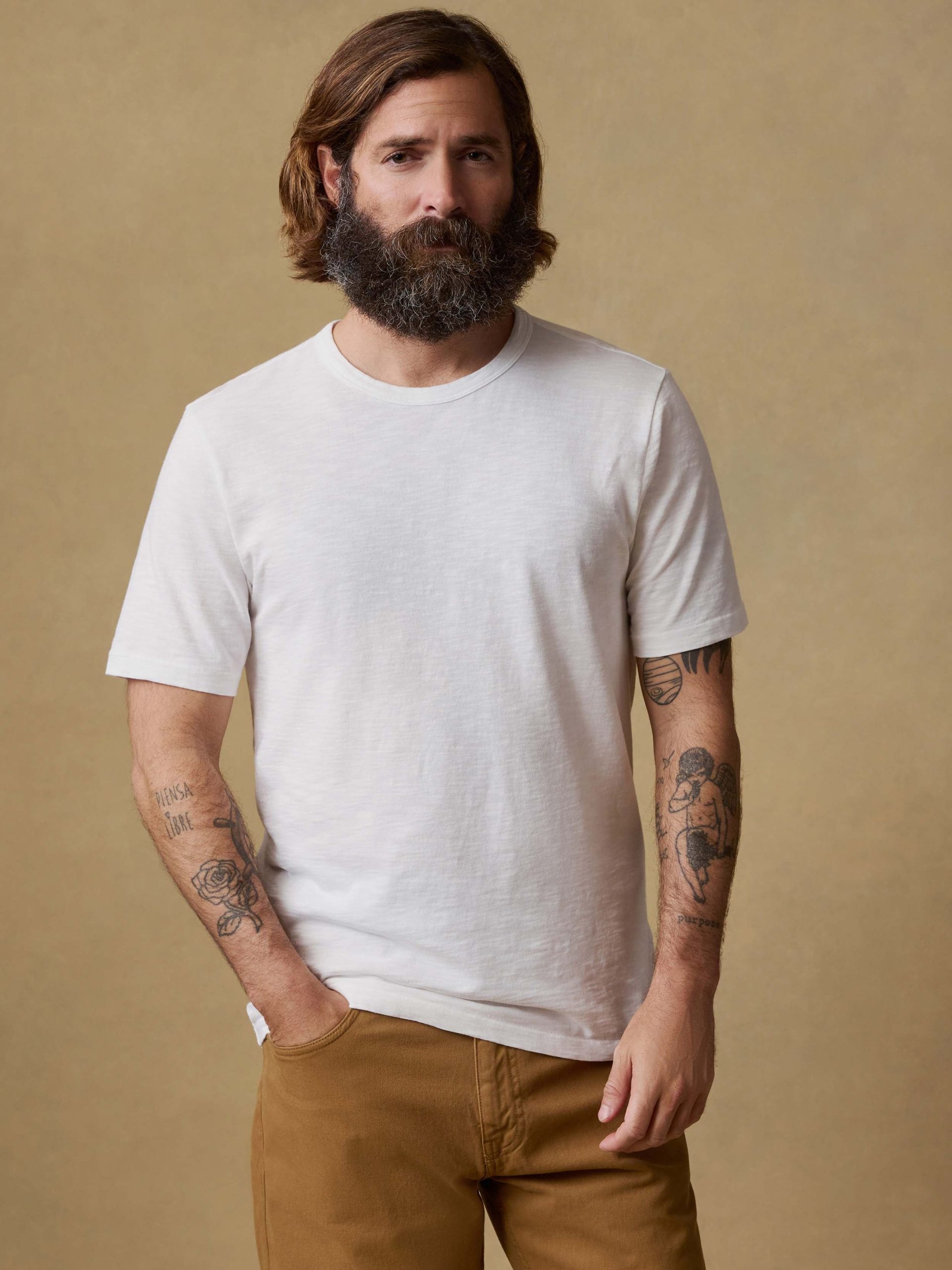 Sunwashed Regenerative Tee - White - Image 2