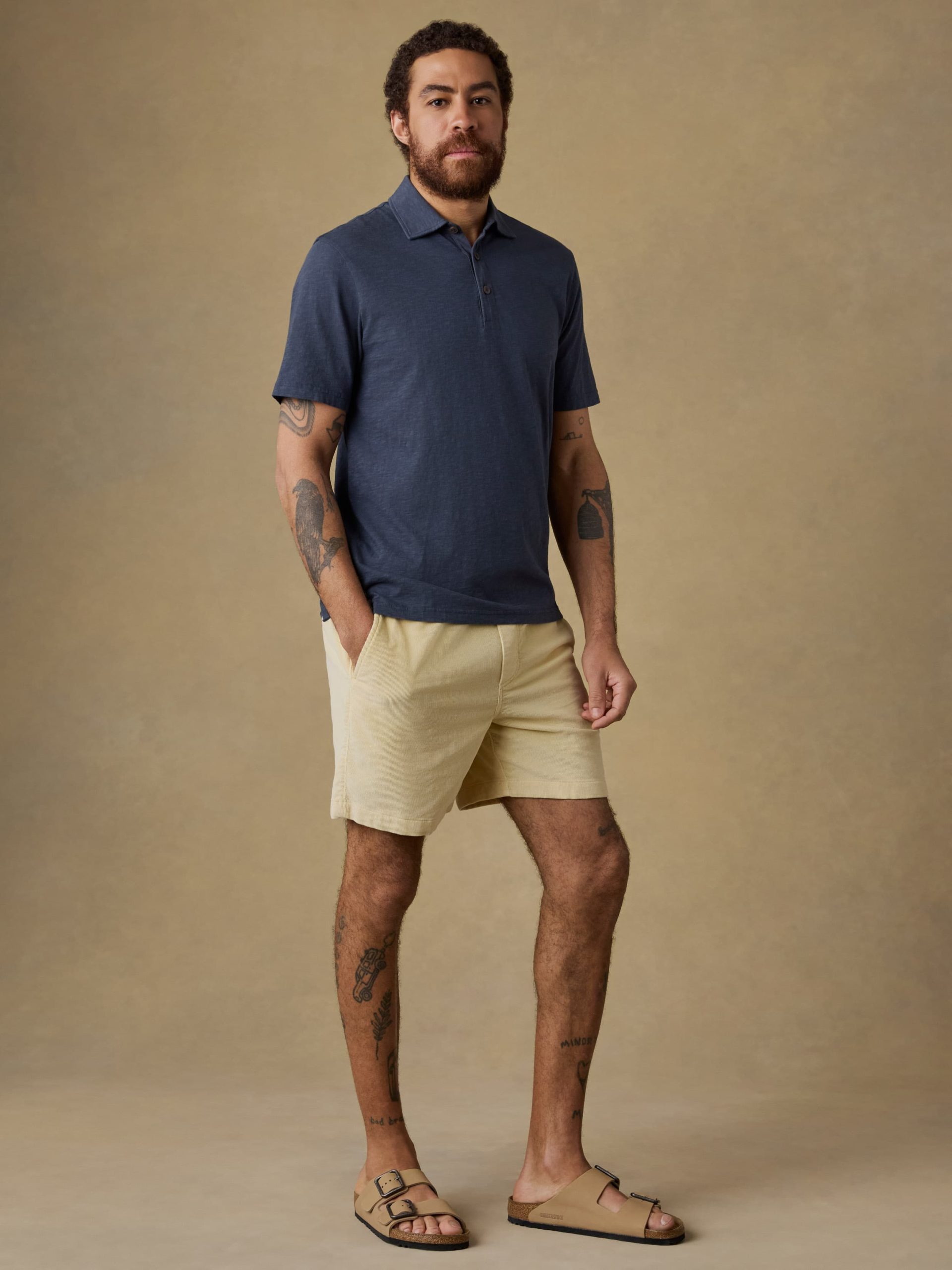 Sunwashed T-Shirt Polo - Dune Navy - Image 6