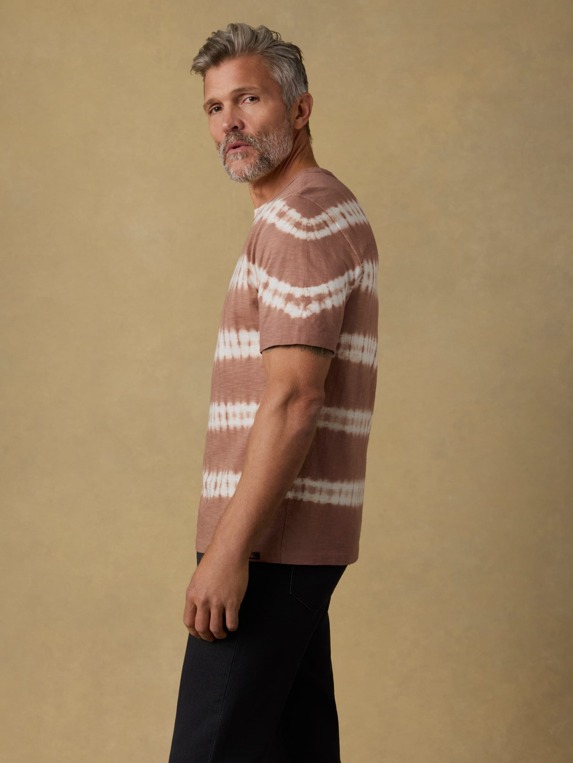Sunwashed Regenerative Tee - Red Ravine Tie Dye - Image 5