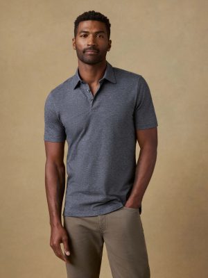 Short-Sleeve Movement? Pique Polo - Dusty Iron Heather