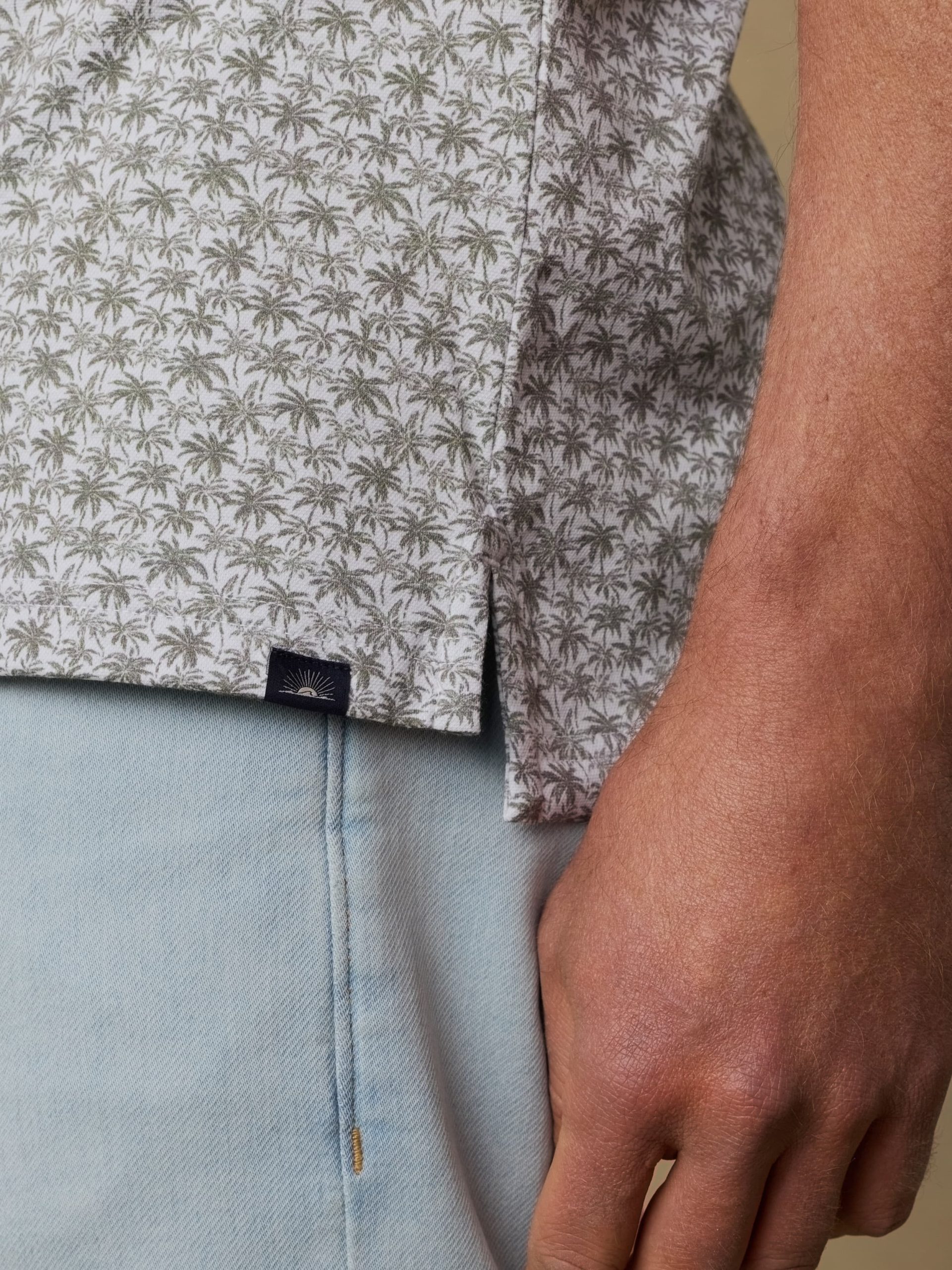 Short-Sleeve Movement? Pique Polo - Olive Palm Beach - Image 6