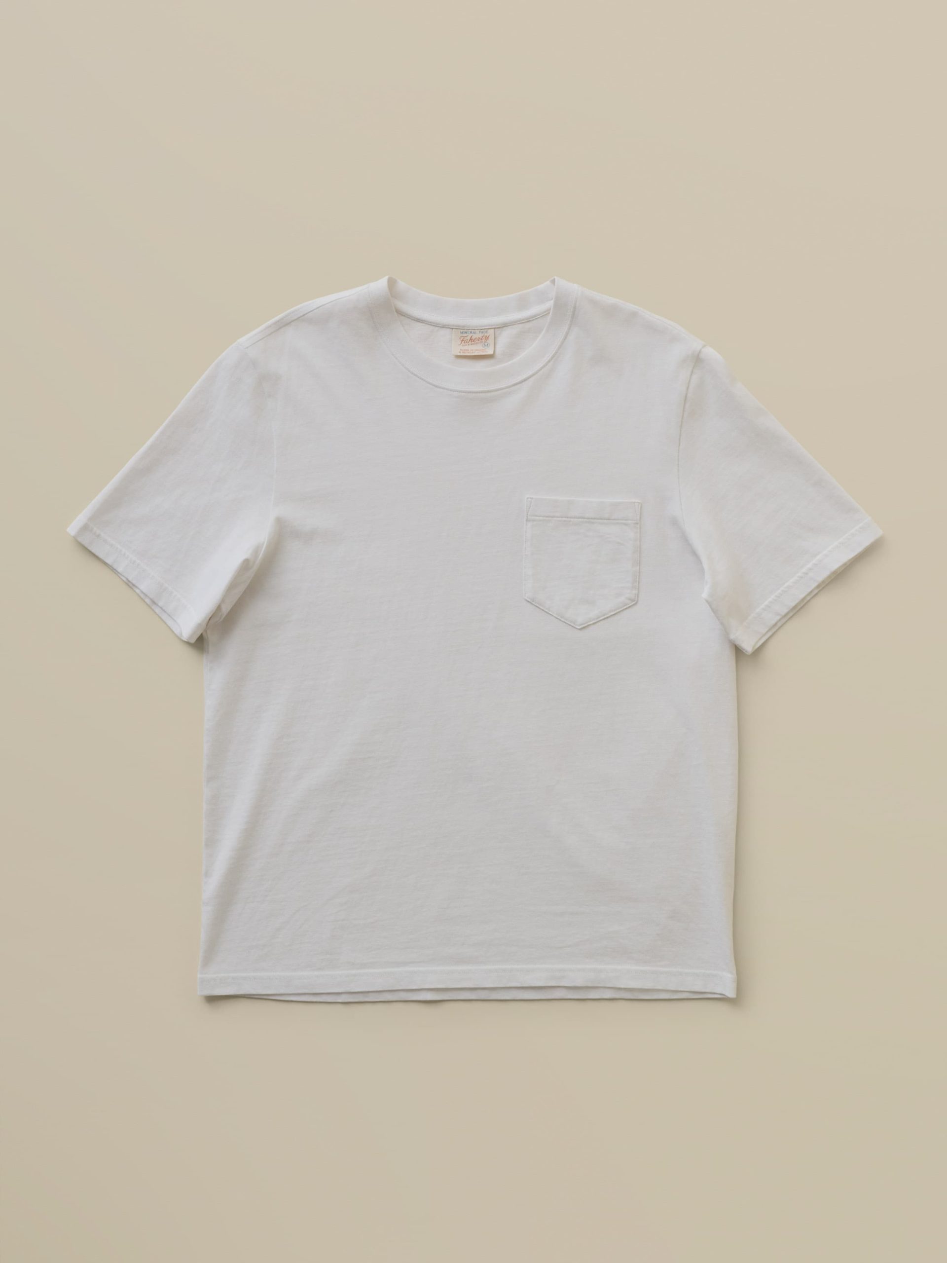 Short-Sleeve Recycled Cotton Tee - Pure White - Image 7