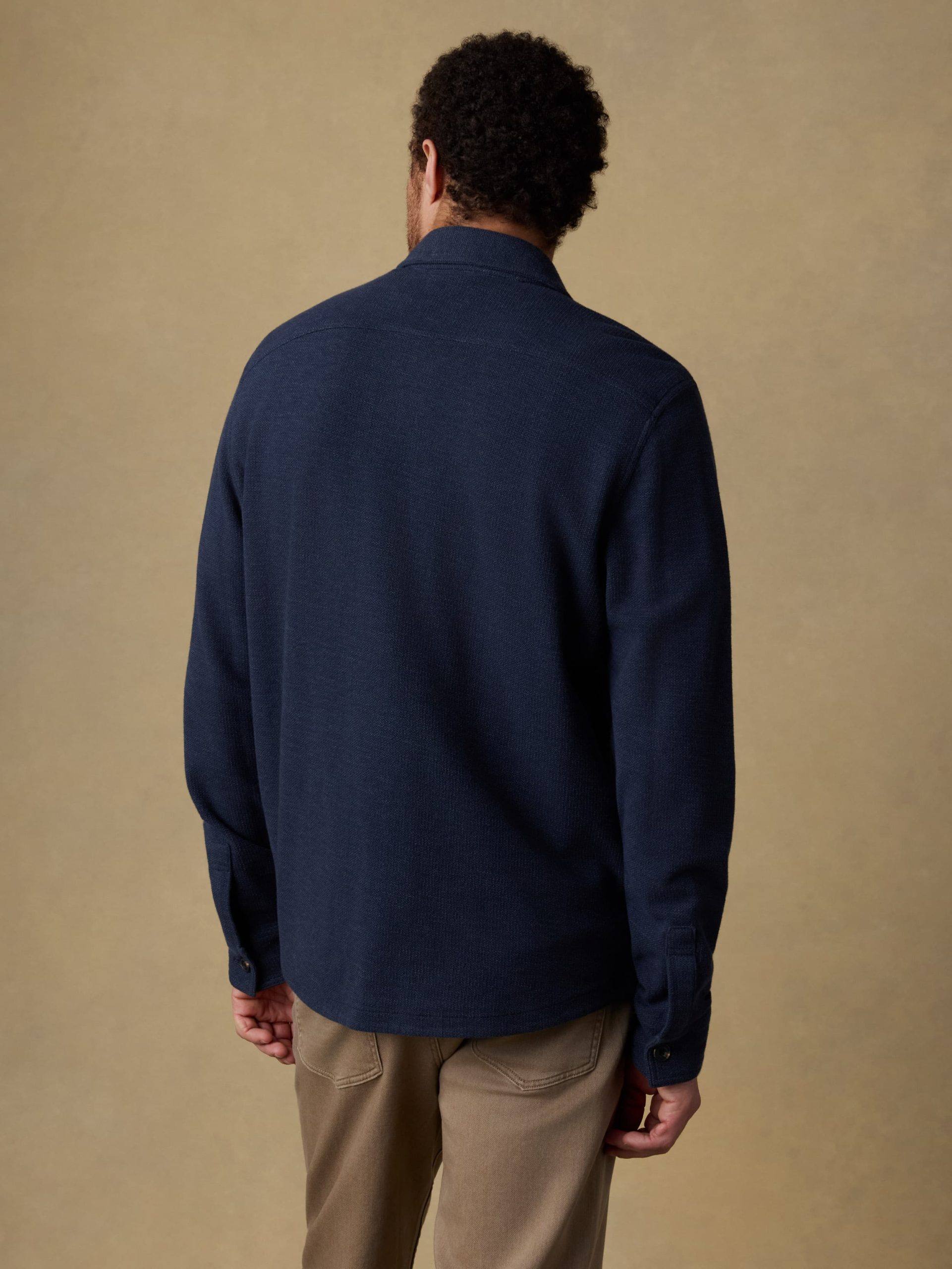 Highland Knit CPO - Navy Ridge Melange - Image 4