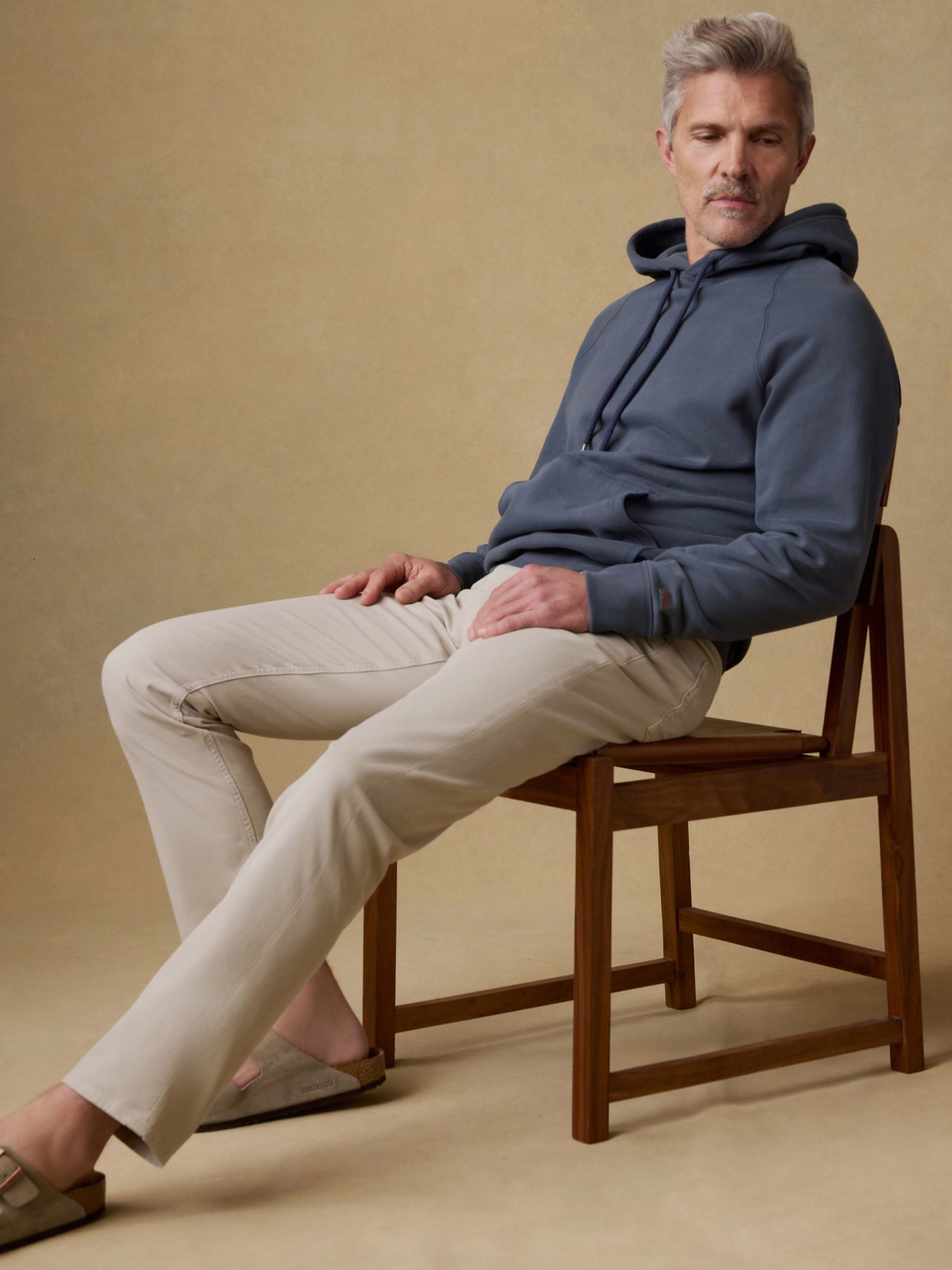 High Standard Fleece Hoodie - Blue Nights - Image 4