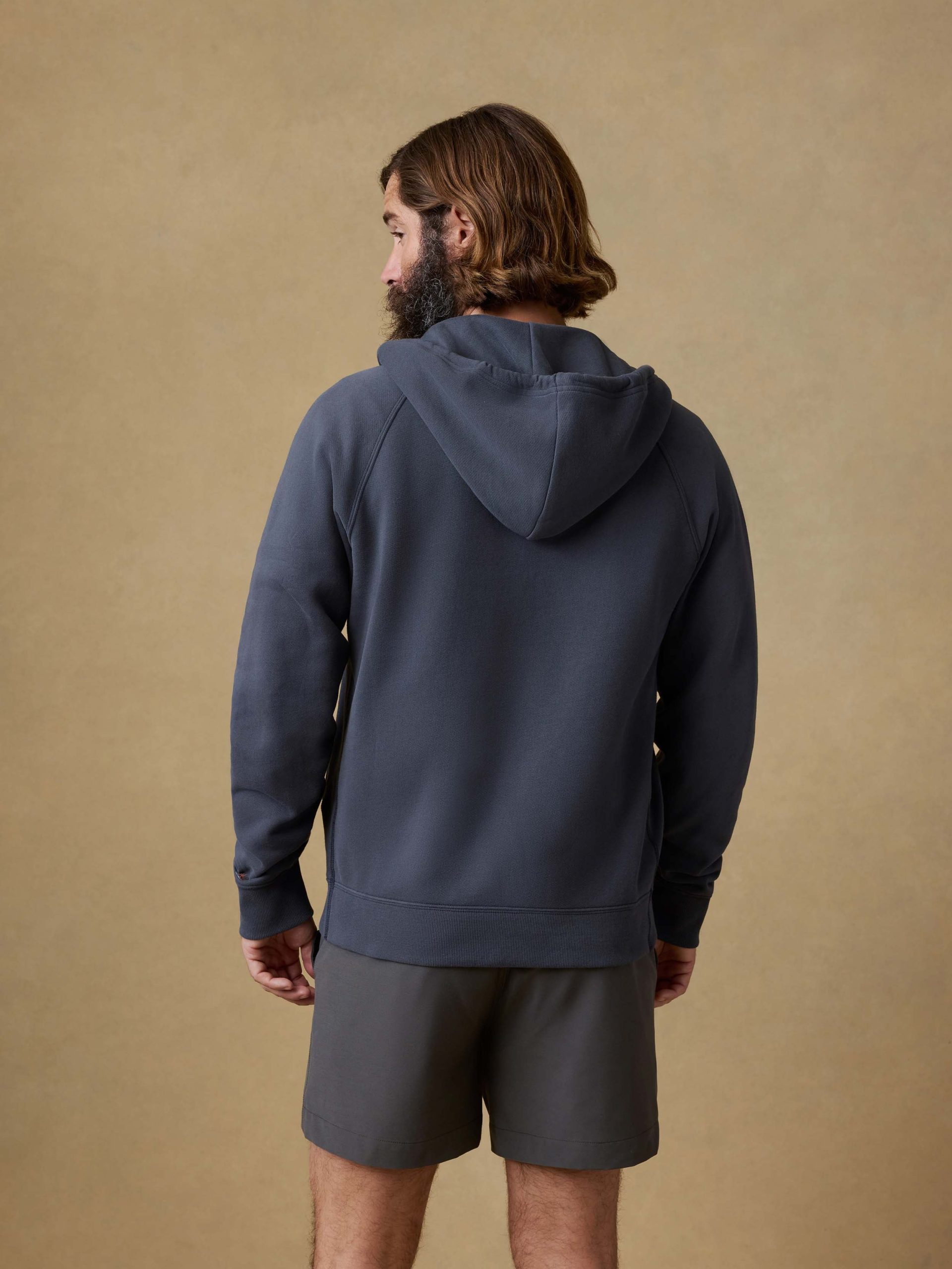 High Standard Fleece Zip Hoodie - Blue Nights - Image 3
