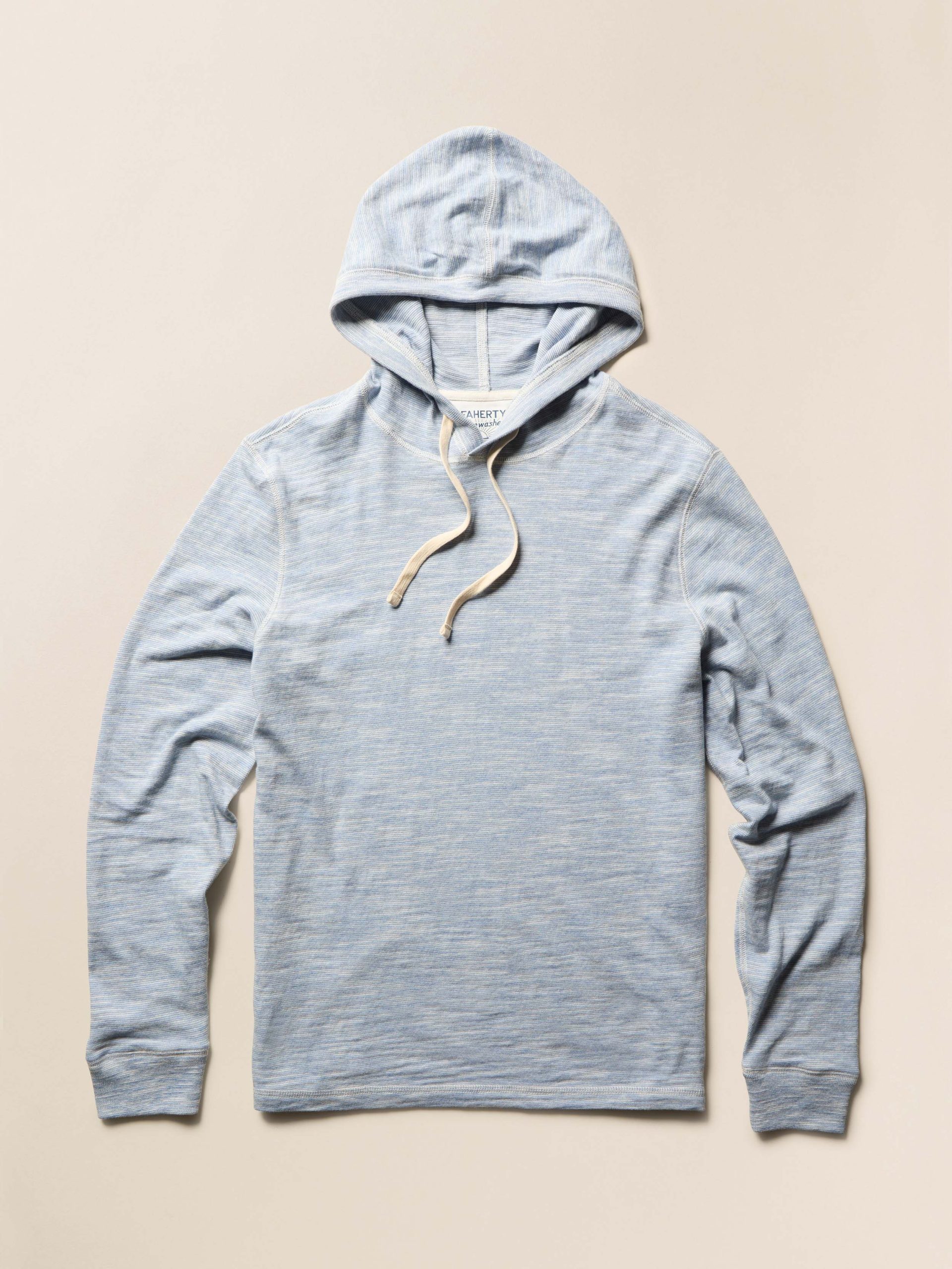 Sunwashed Organic Hoodie - Blue Ivory Feeder - Image 7