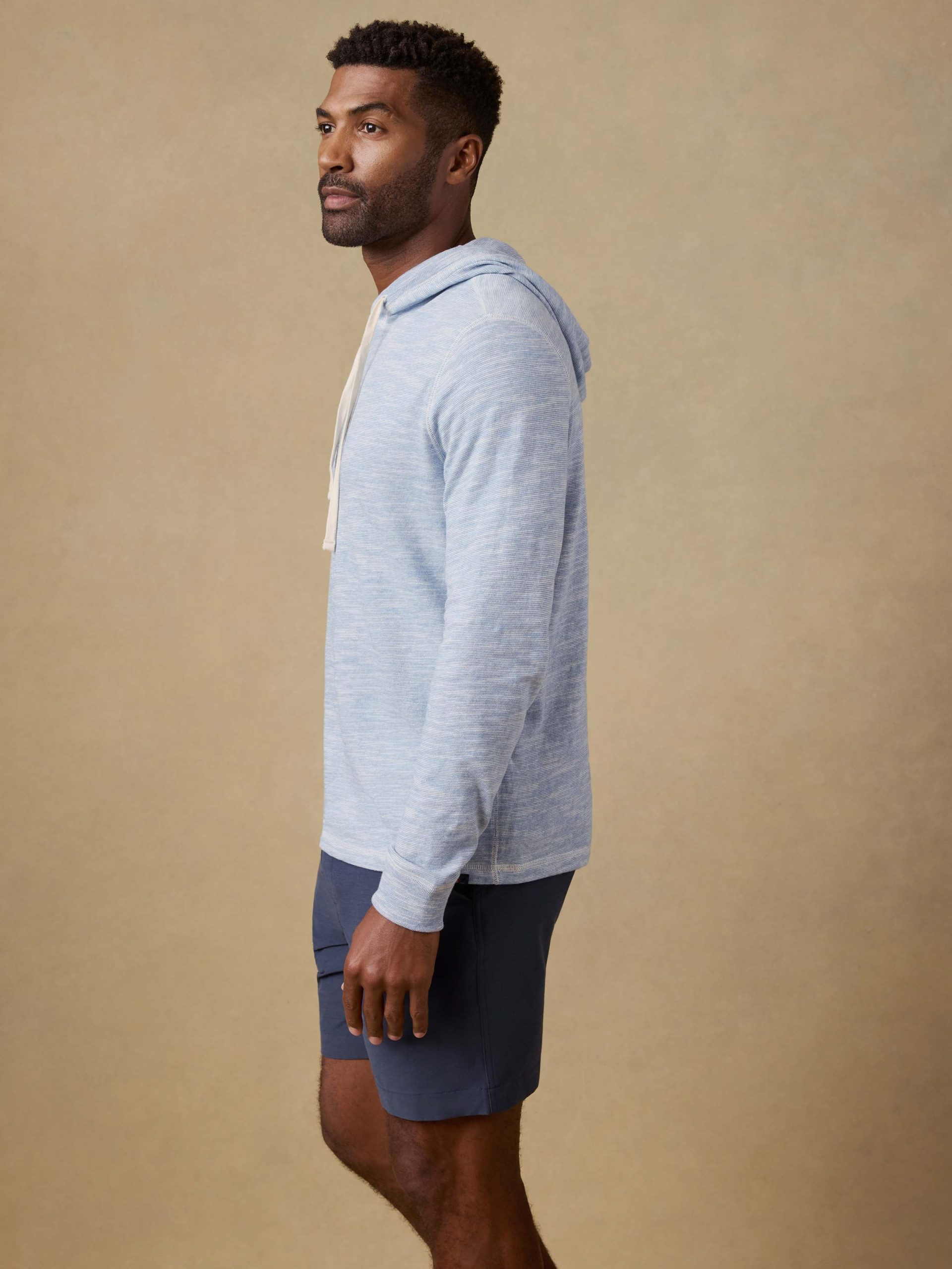 Sunwashed Organic Hoodie - Blue Ivory Feeder - Image 5