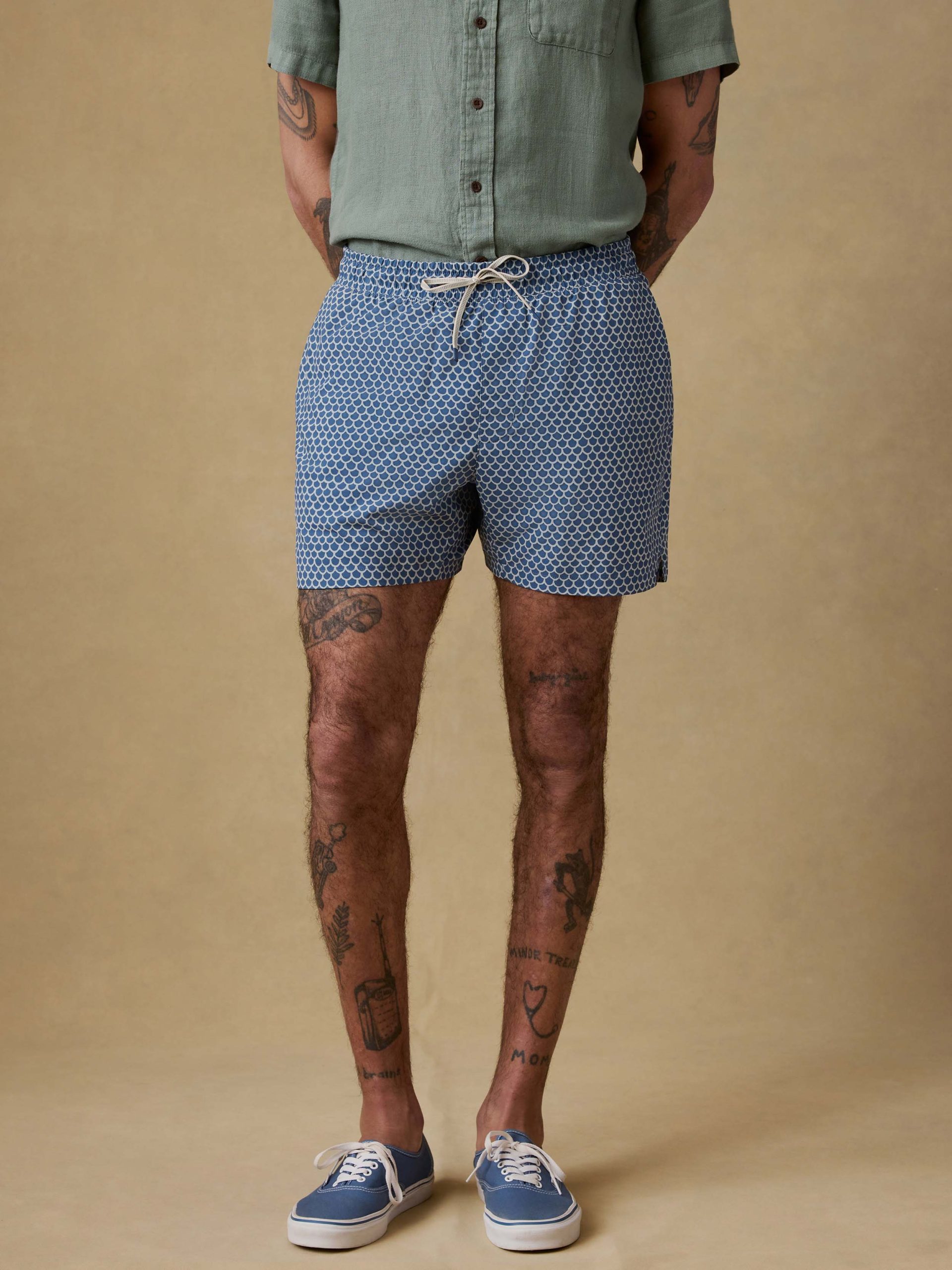 Shorelite Lined Trunk (5) - Fishscale
