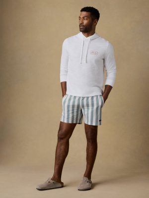 All Day??Trunk (6) - Sage Awning Stripe