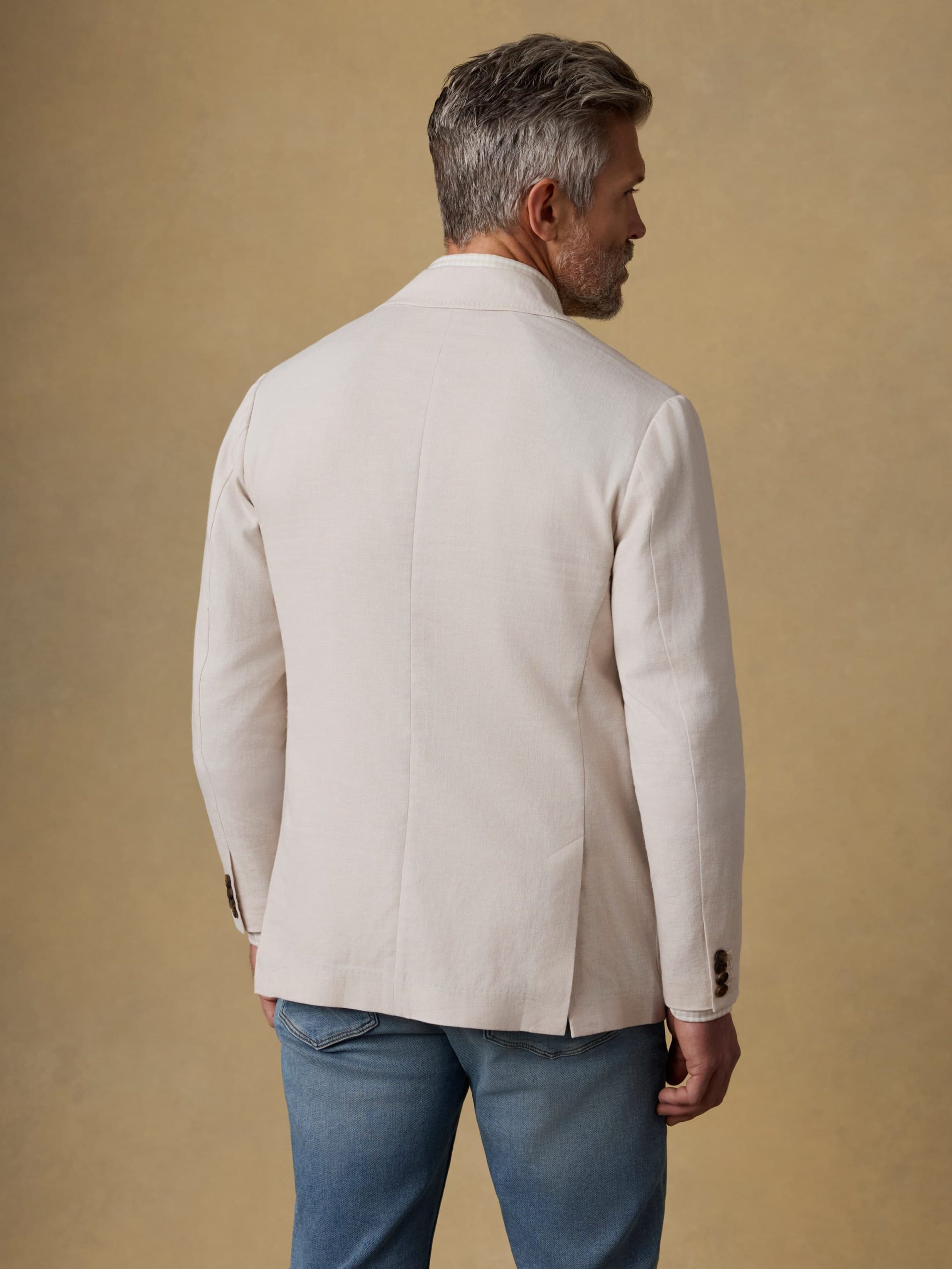 Movement? Linen Blazer - Dorset Sand - Image 3