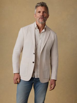 Movement? Linen Blazer - Dorset Sand