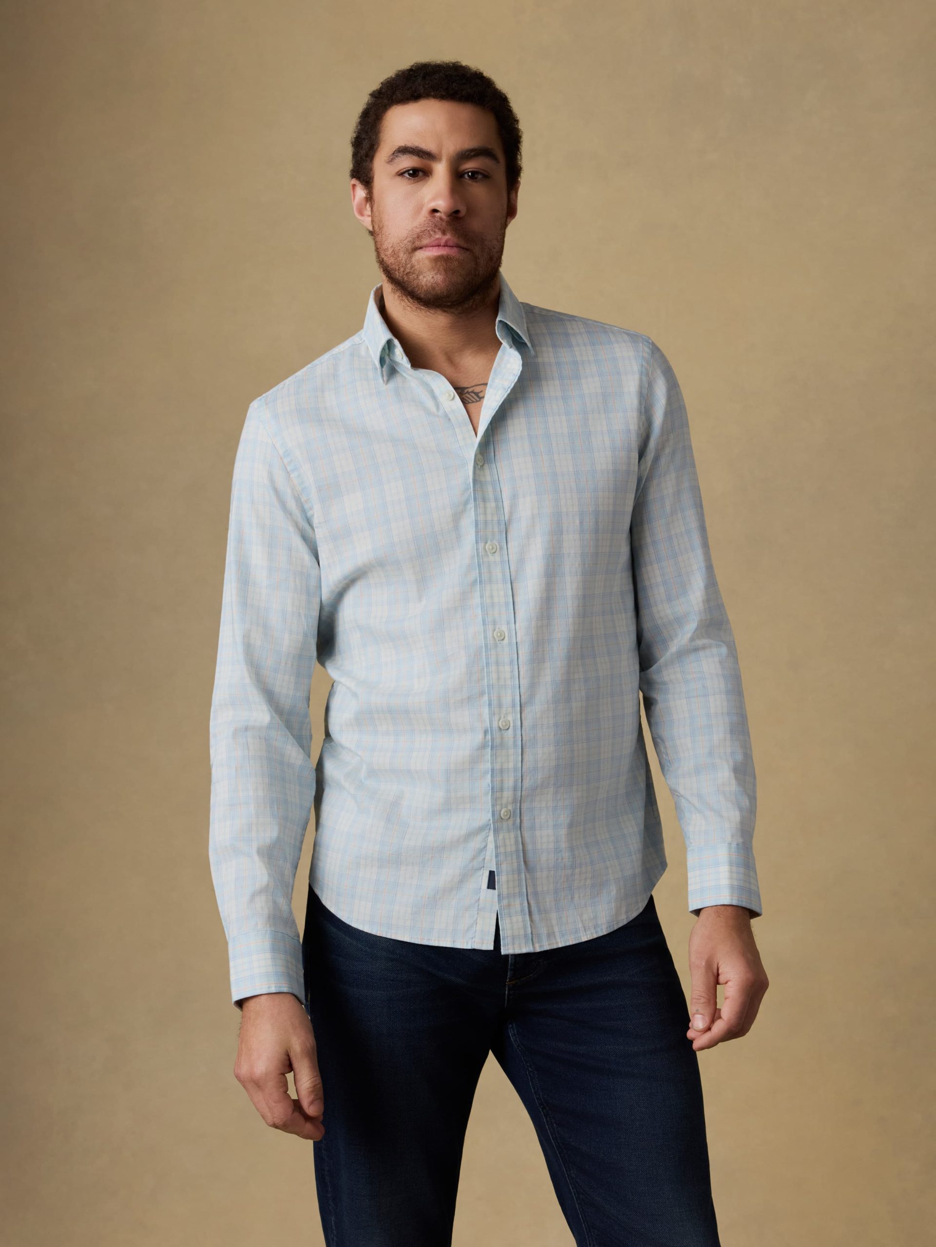 The Movement? Shirt - Bermuda Shell Plaid