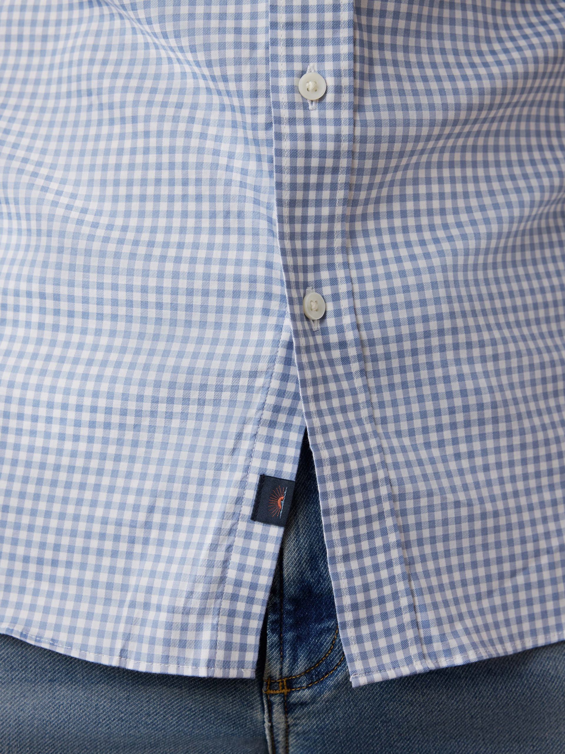 The Movement? Shirt - Light Blue Gingham - Image 6