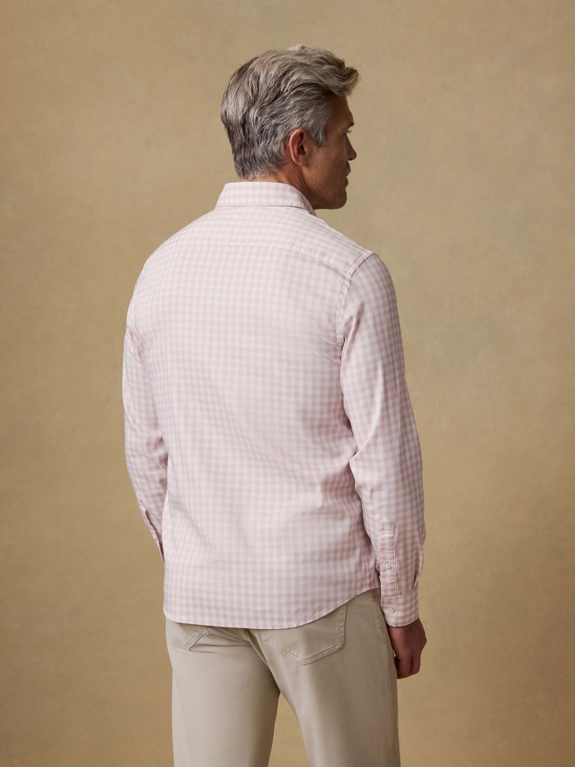 The Movement? Shirt - Rose White Gingham - Image 3