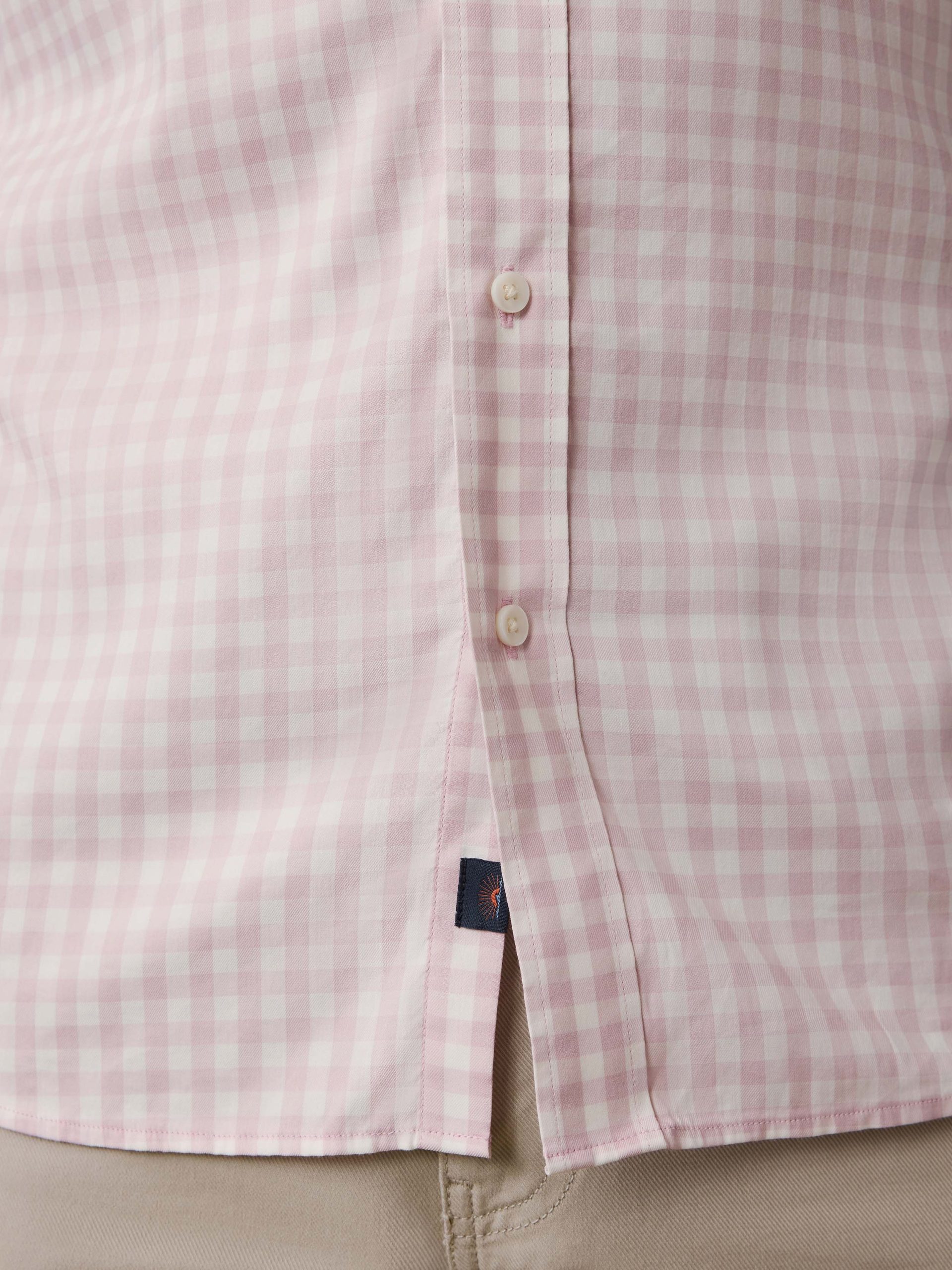 The Movement? Shirt - Rose White Gingham - Image 5