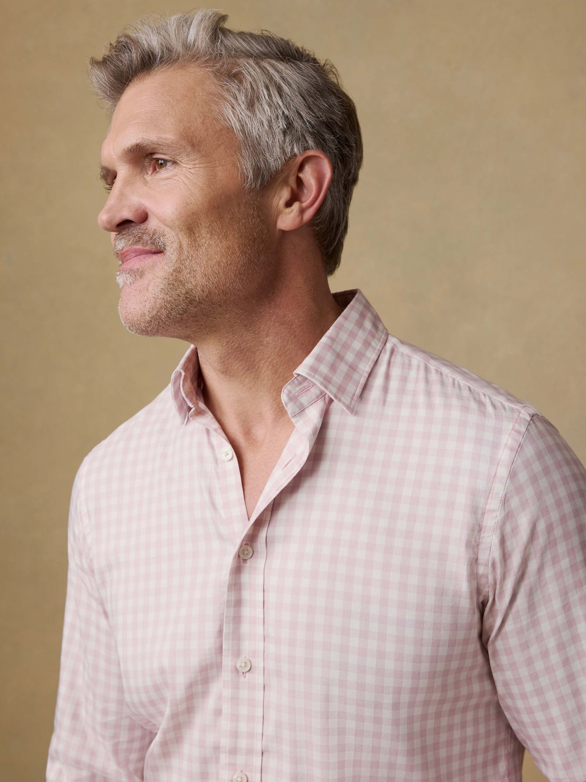 The Movement? Shirt - Rose White Gingham - Image 6