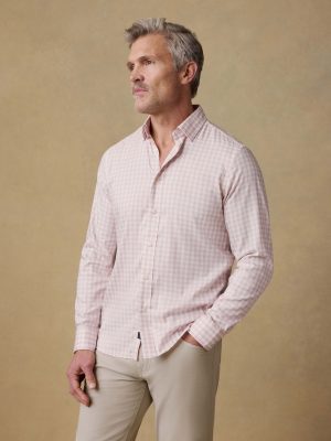 The Movement? Shirt - Rose White Gingham