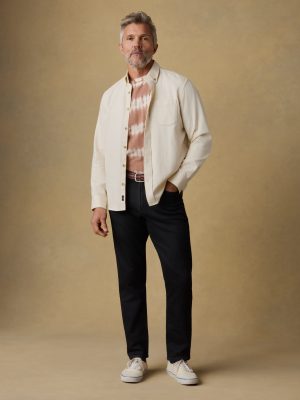Organic Cotton Denim Shirt - Natural