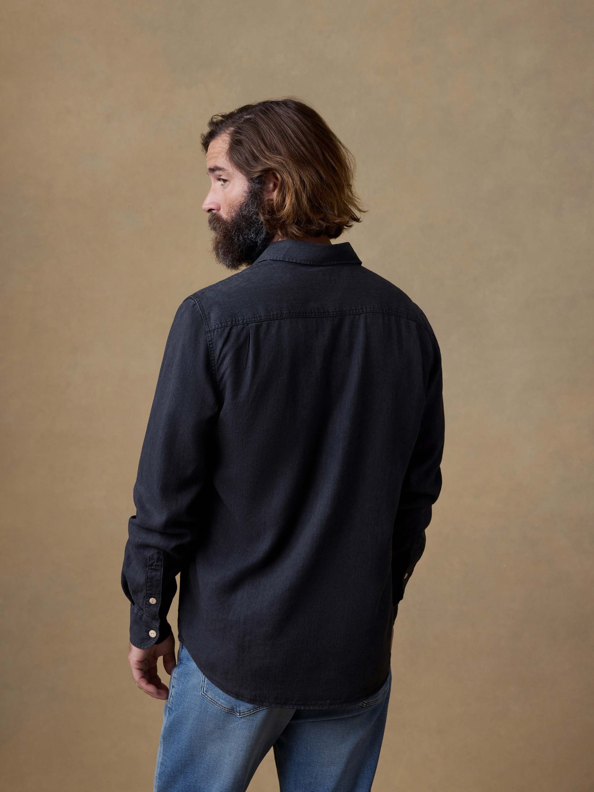 Tried & True Chambray Workshirt - Durango Black - Image 3