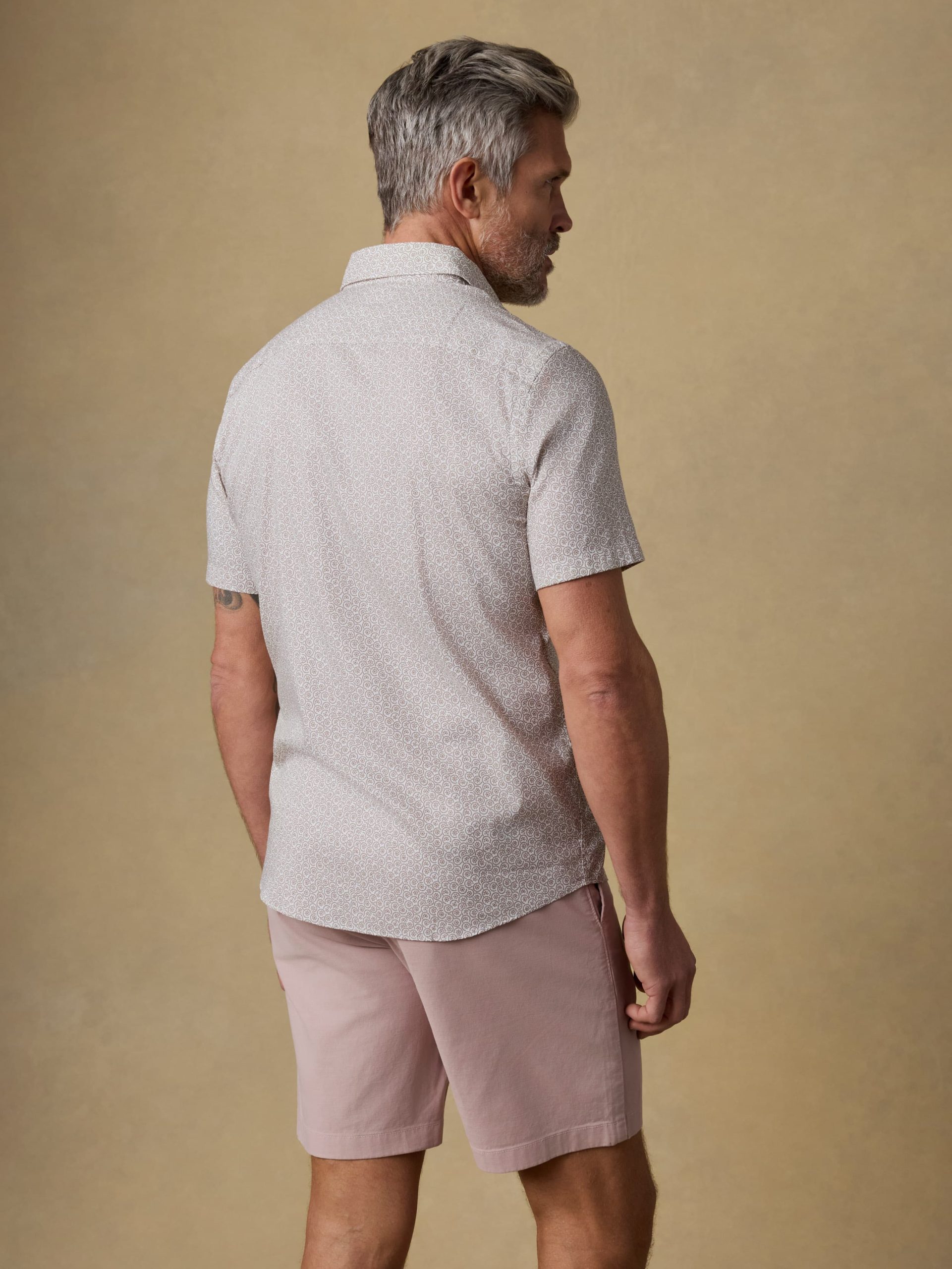 Short-Sleeve Movement? Monterey Shirt - Wood Sunray Block - Image 3