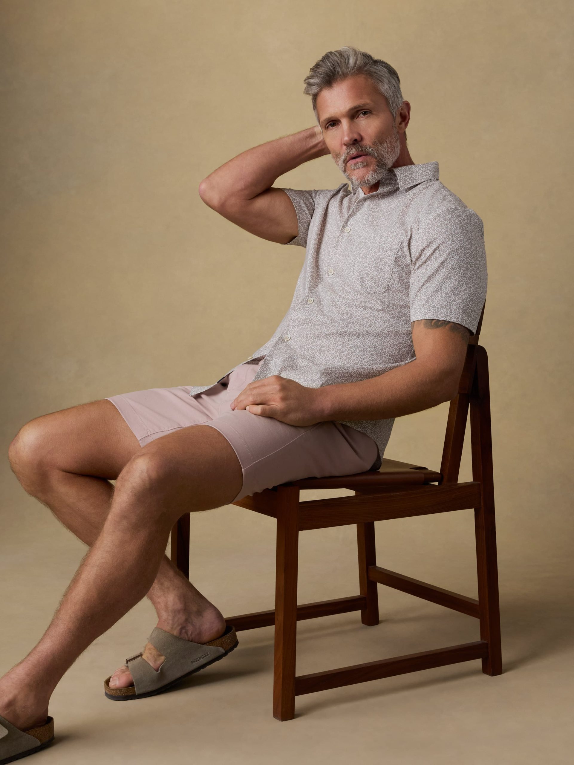 Short-Sleeve Movement? Monterey Shirt - Wood Sunray Block - Image 2