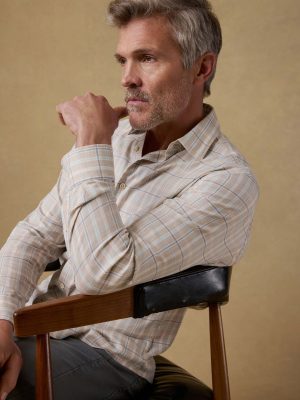 Movement? Monterey Shirt - Sandy Reef Plaid