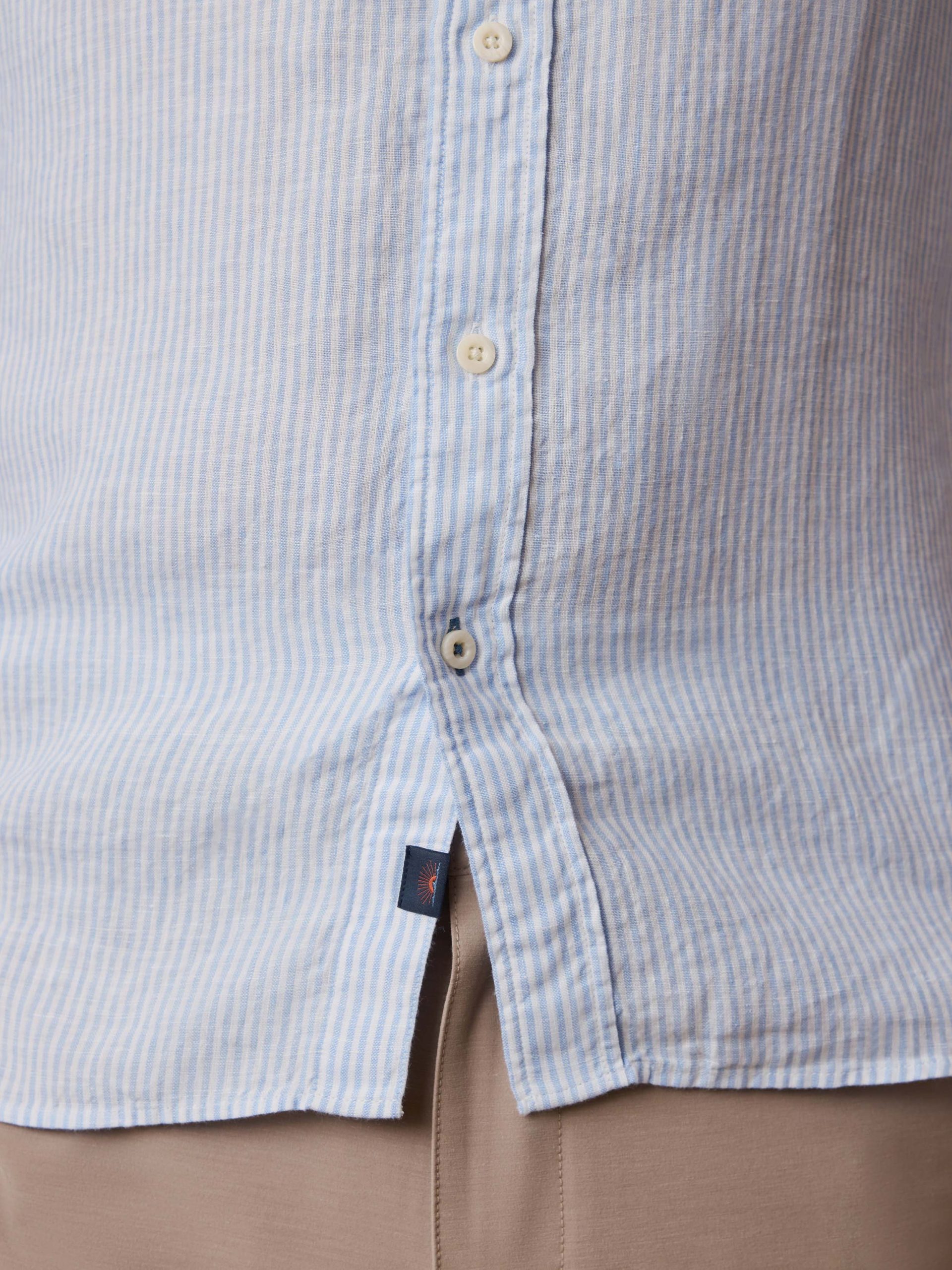 Laguna Linen Shirt - Summer Classic Stripe - Image 7