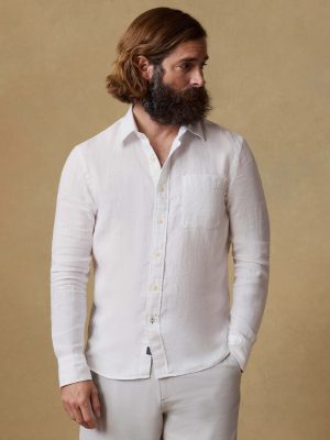 Laguna Linen Shirt - White