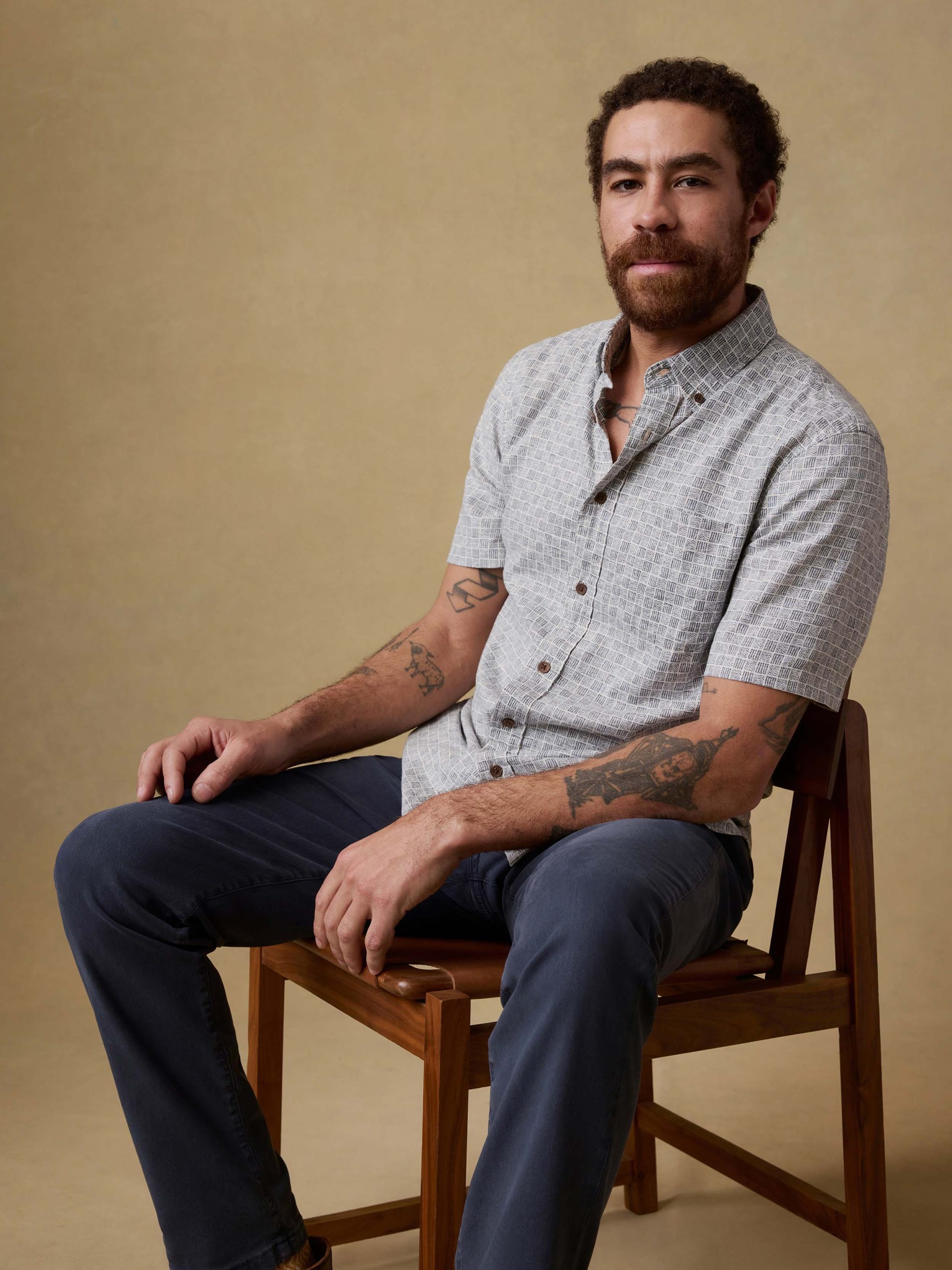 Short-Sleeve Breeze Shirt - Graphite Shell Bricks - Image 2