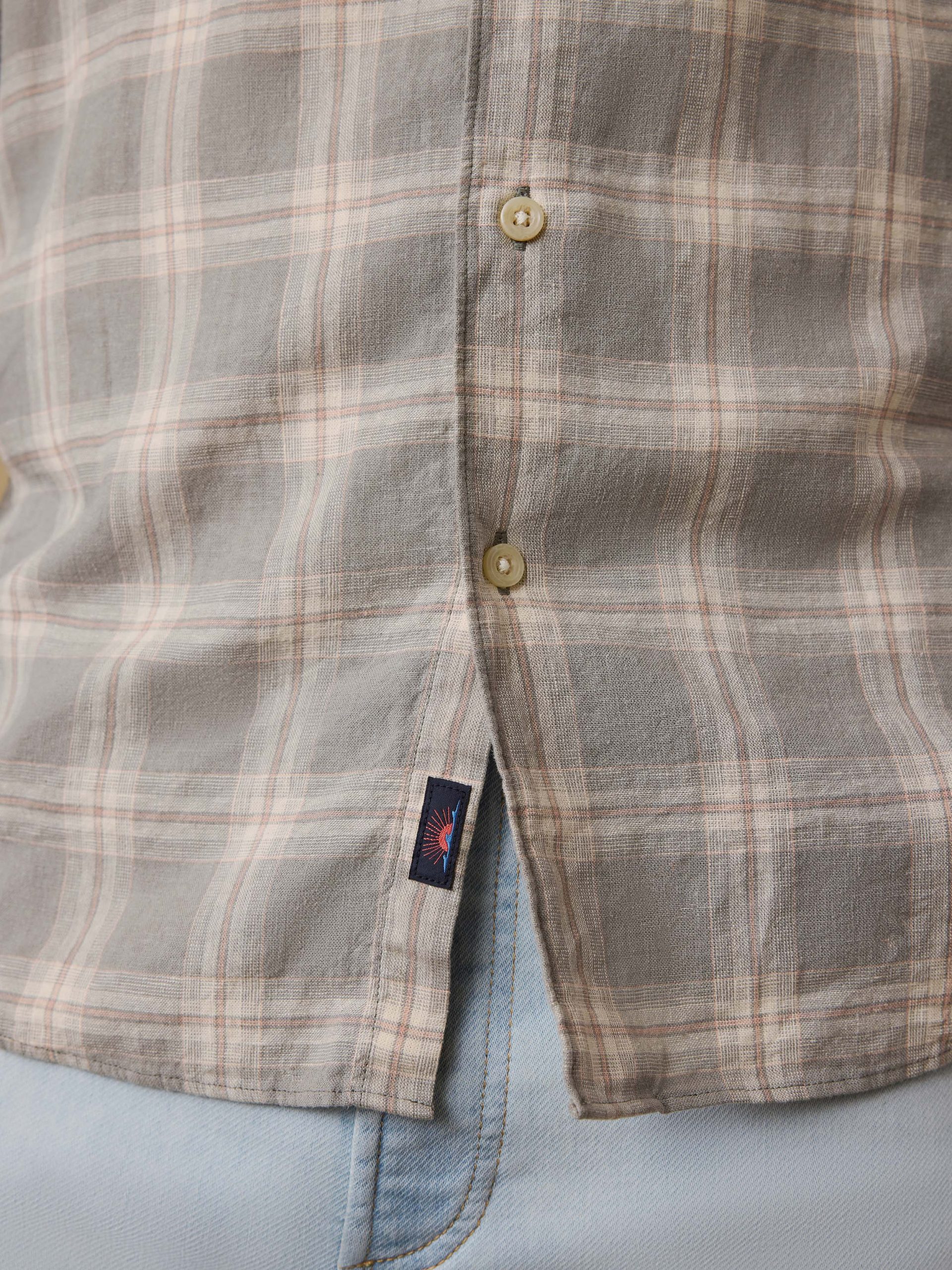 Palmetto Shirt - Shore Sage Plaid - Image 6