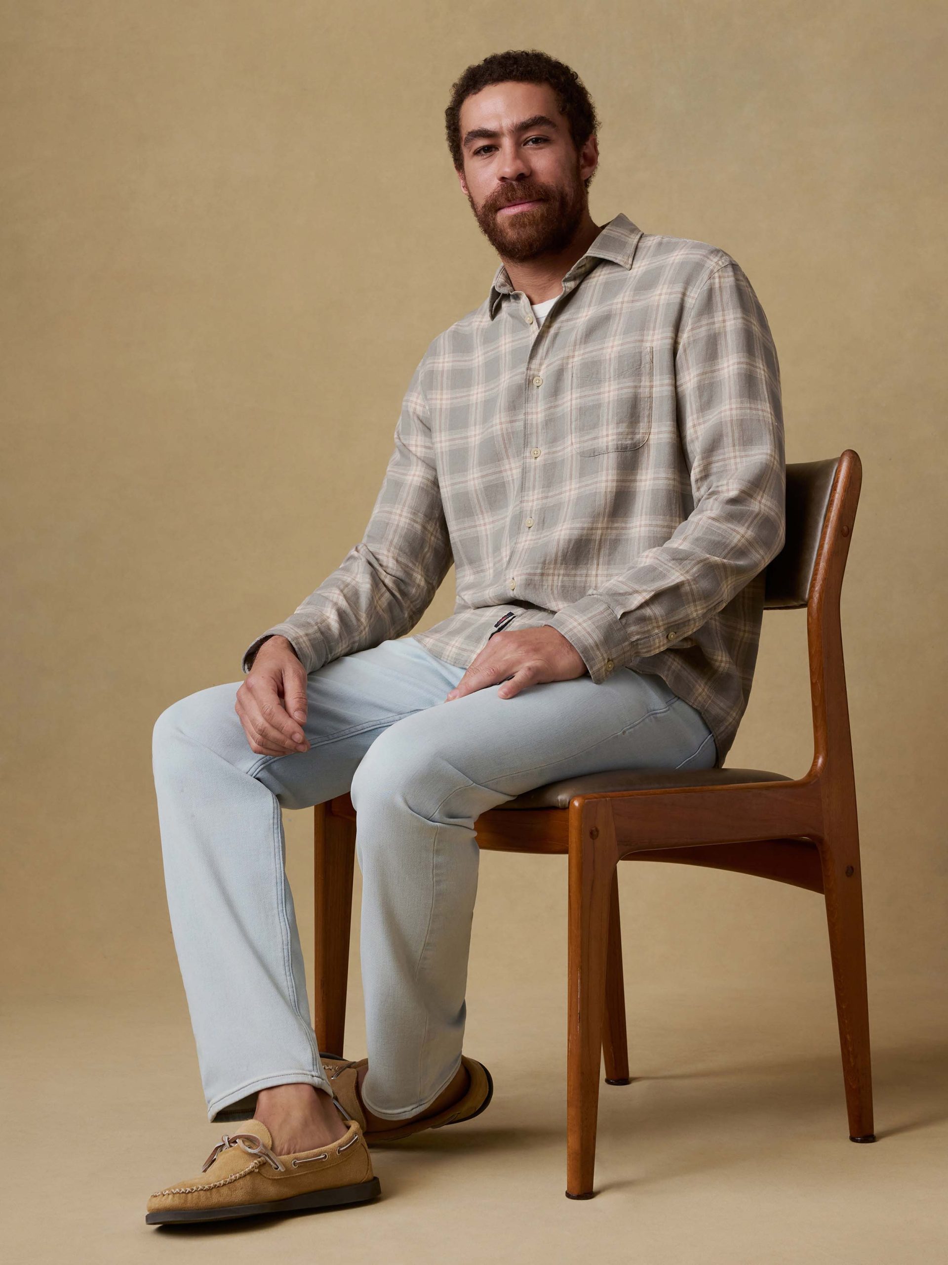 Palmetto Shirt - Shore Sage Plaid - Image 2