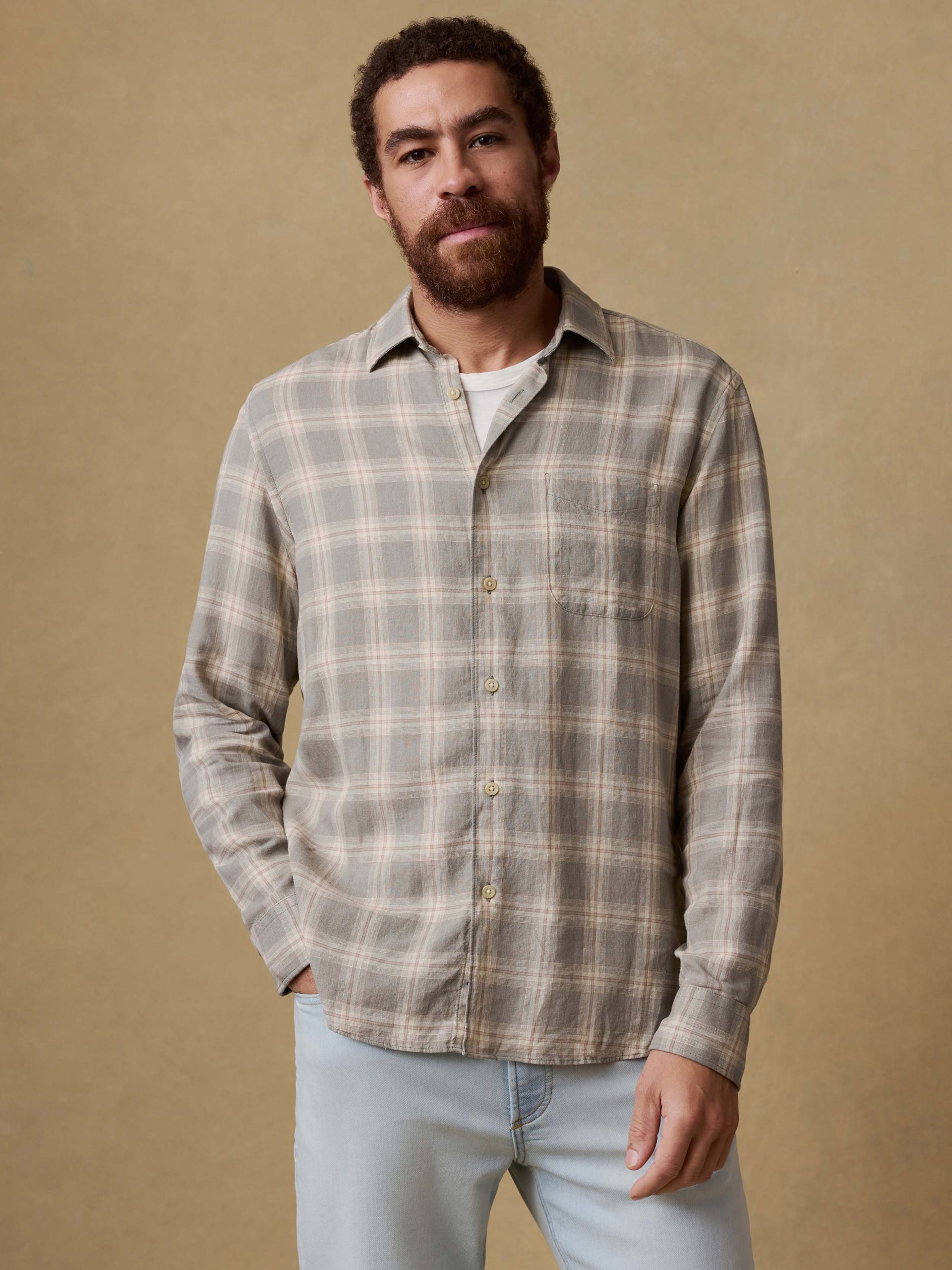 Palmetto Shirt - Shore Sage Plaid