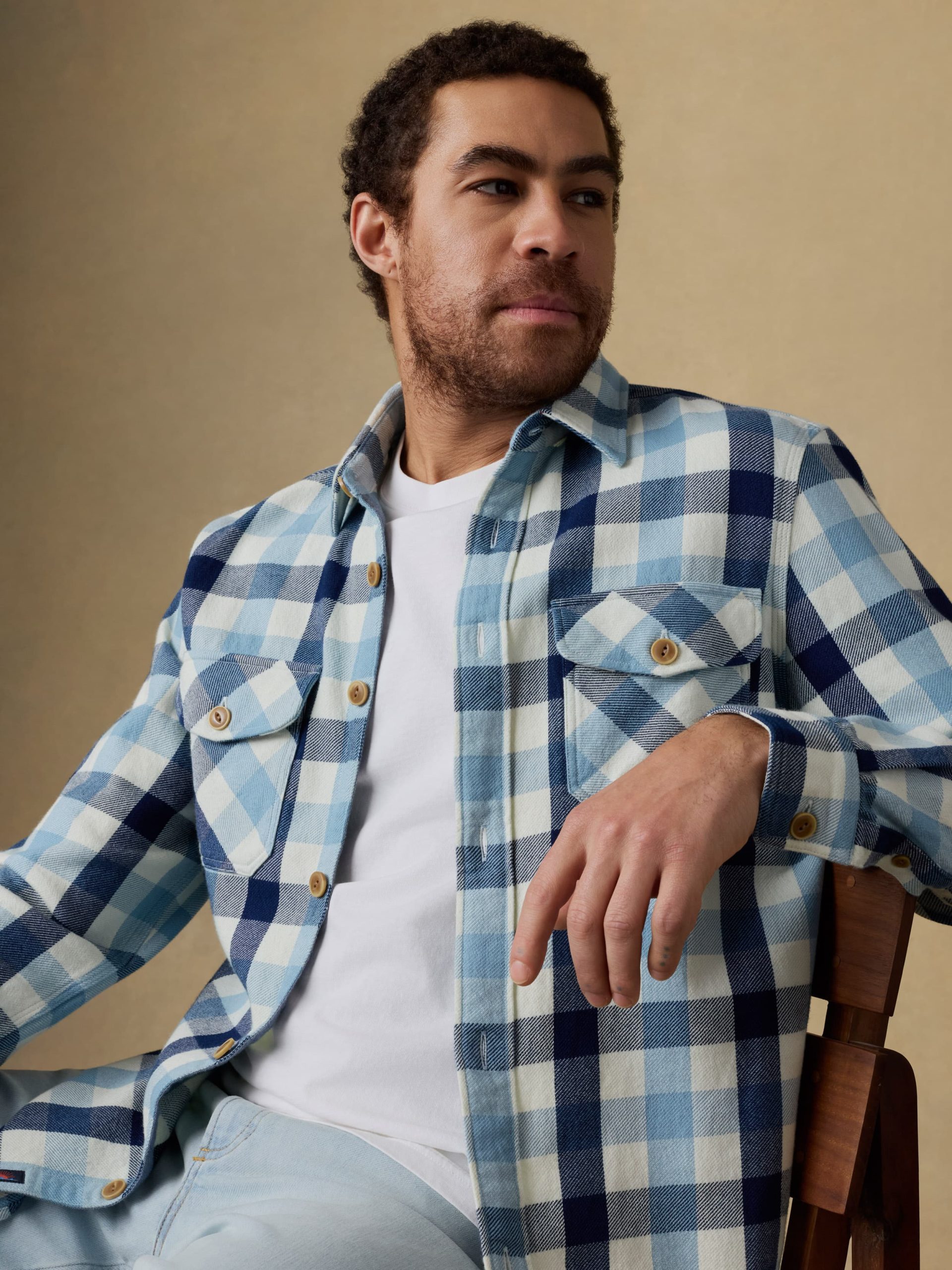 Indigo Overshirt - Indigo Island Buffalo - Image 2