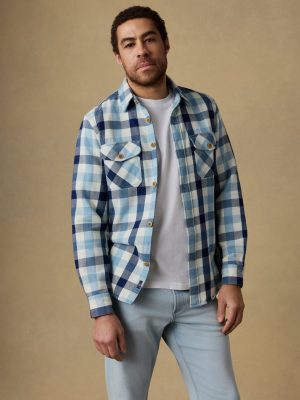 Indigo Overshirt - Indigo Island Buffalo