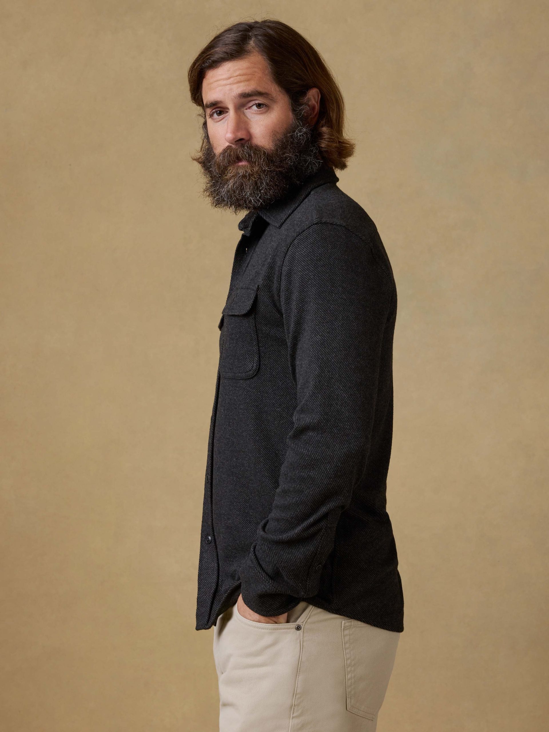 Legend? Sweater Shirt - Heathered Black Twill - Image 2
