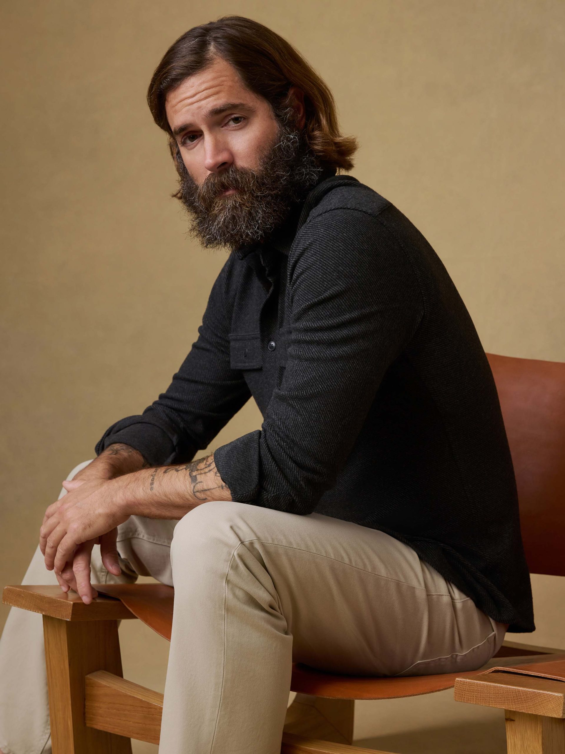 Legend? Sweater Shirt - Heathered Black Twill - Image 4