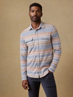 Legend? Sweater Shirt - Isle Breeze Stripe
