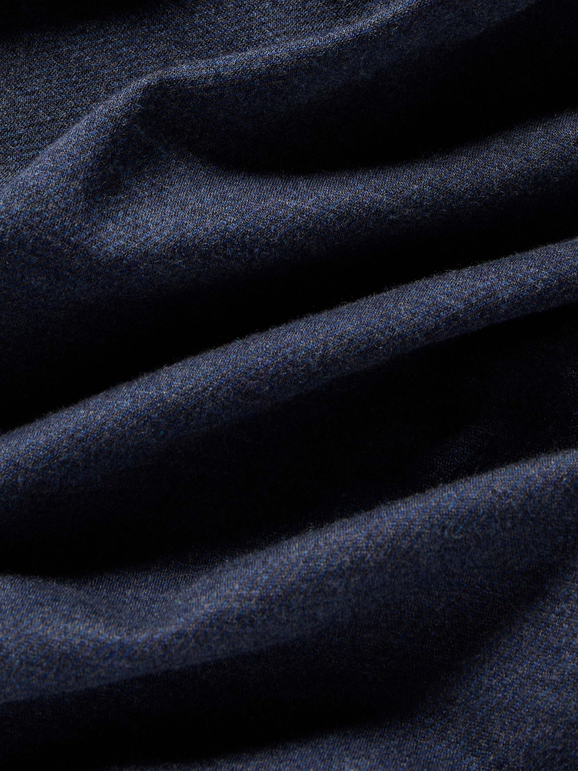 Coastline Knit Shirt - Ocean Heather Twill - Image 7