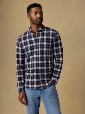 Legend? Sweater Shirt (Single Pocket) - Midnight Lake Plaid