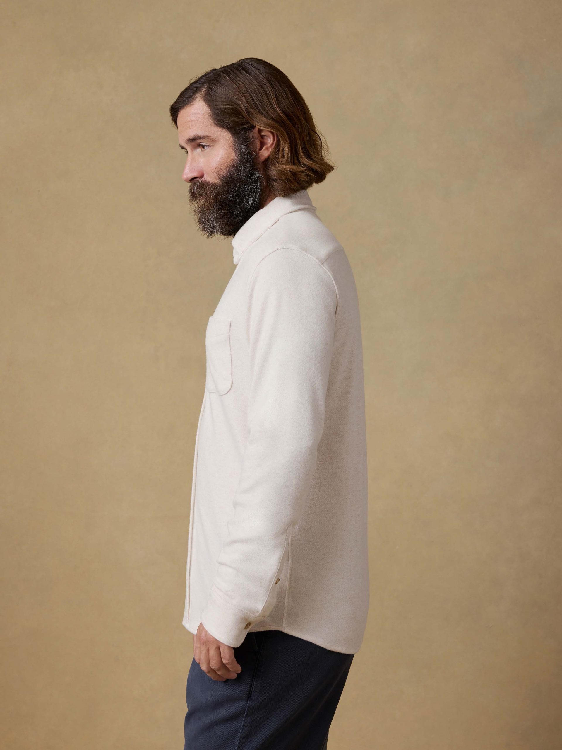 Legend? Sweater Shirt (Single Pocket) - Off White - Image 6