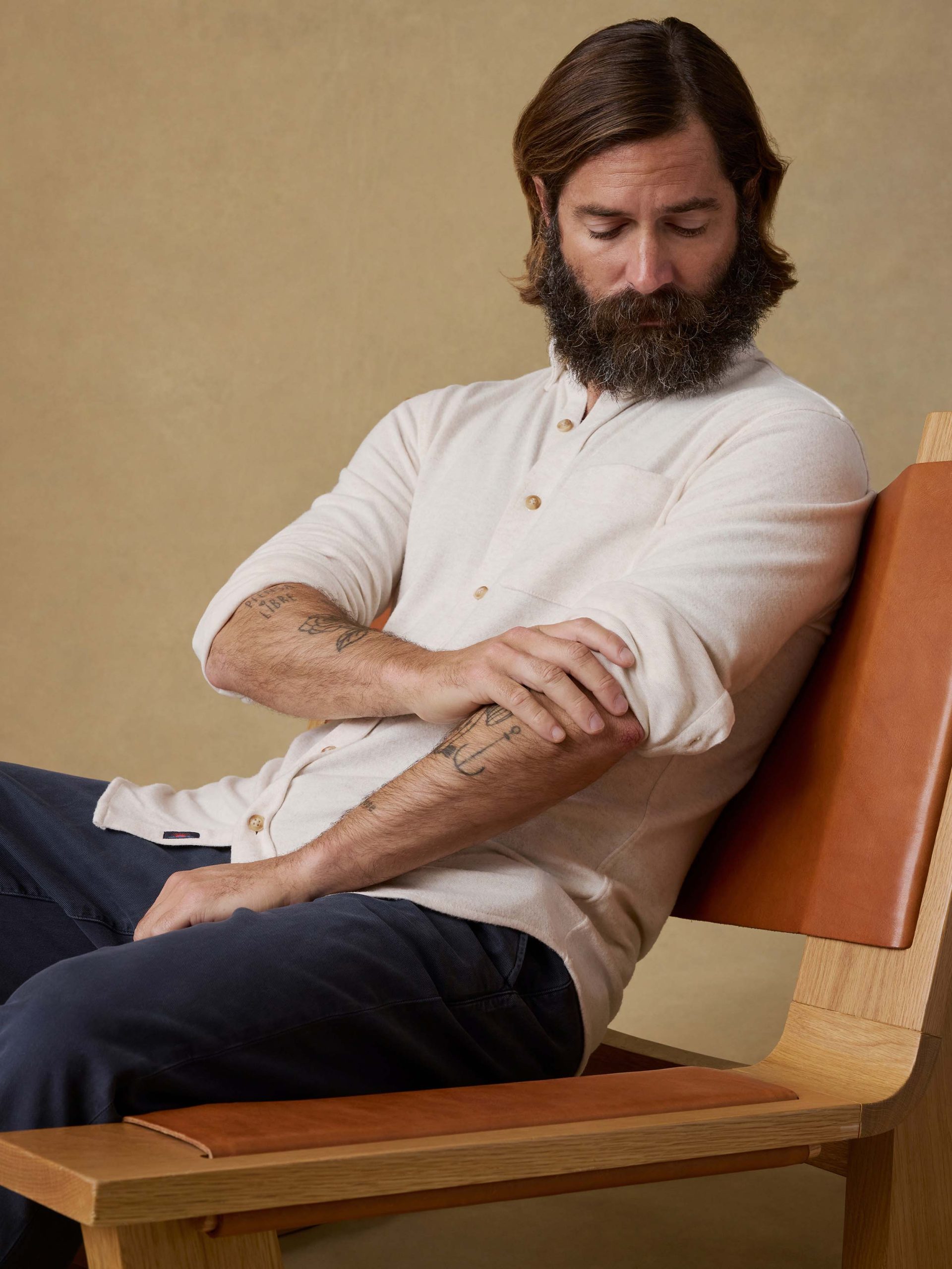 Legend? Sweater Shirt (Single Pocket) - Off White - Image 2