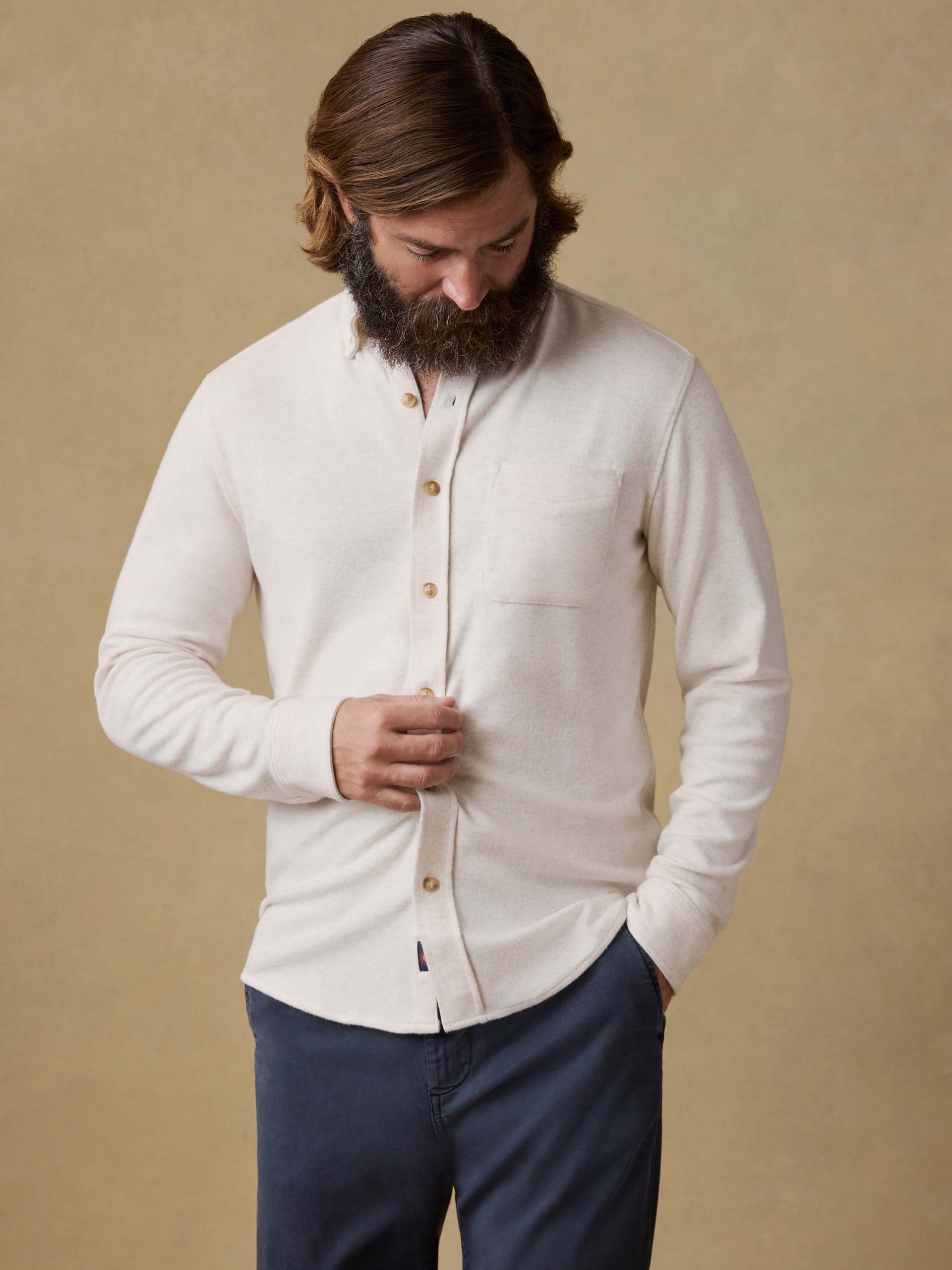 Legend? Sweater Shirt (Single Pocket) - Off White