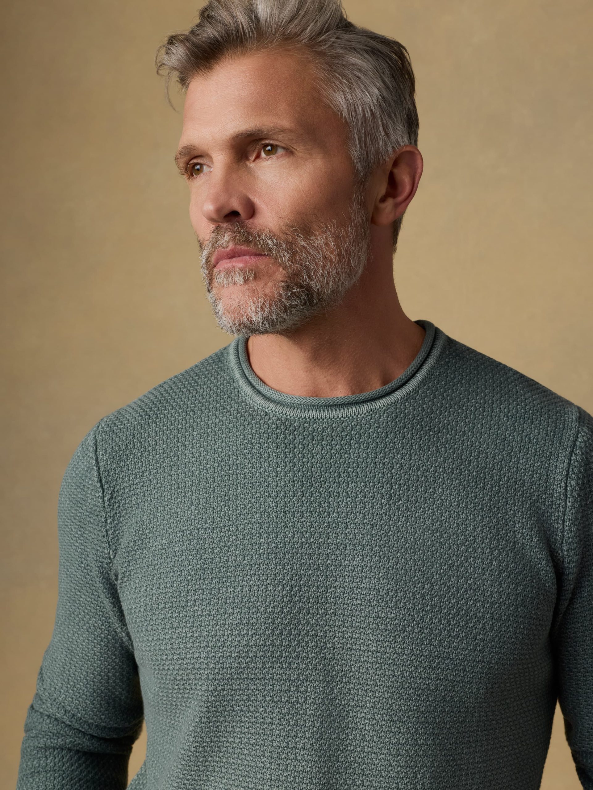 Sunwashed Dockside Sweater - Mountain Olive - Image 2