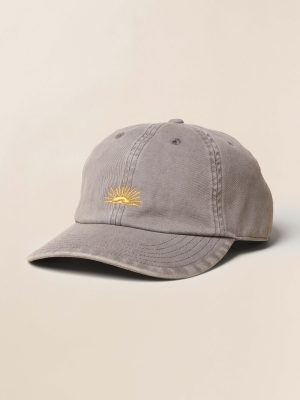 Sunwashed Twill Baseball Hat - Carbon