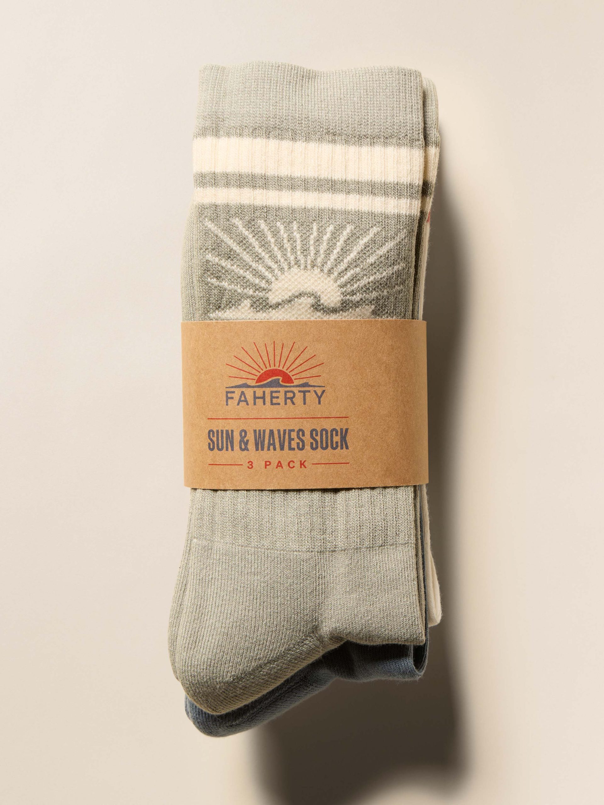 Sun & Waves? 3 Pack Sock - Dawn Coast - Image 3