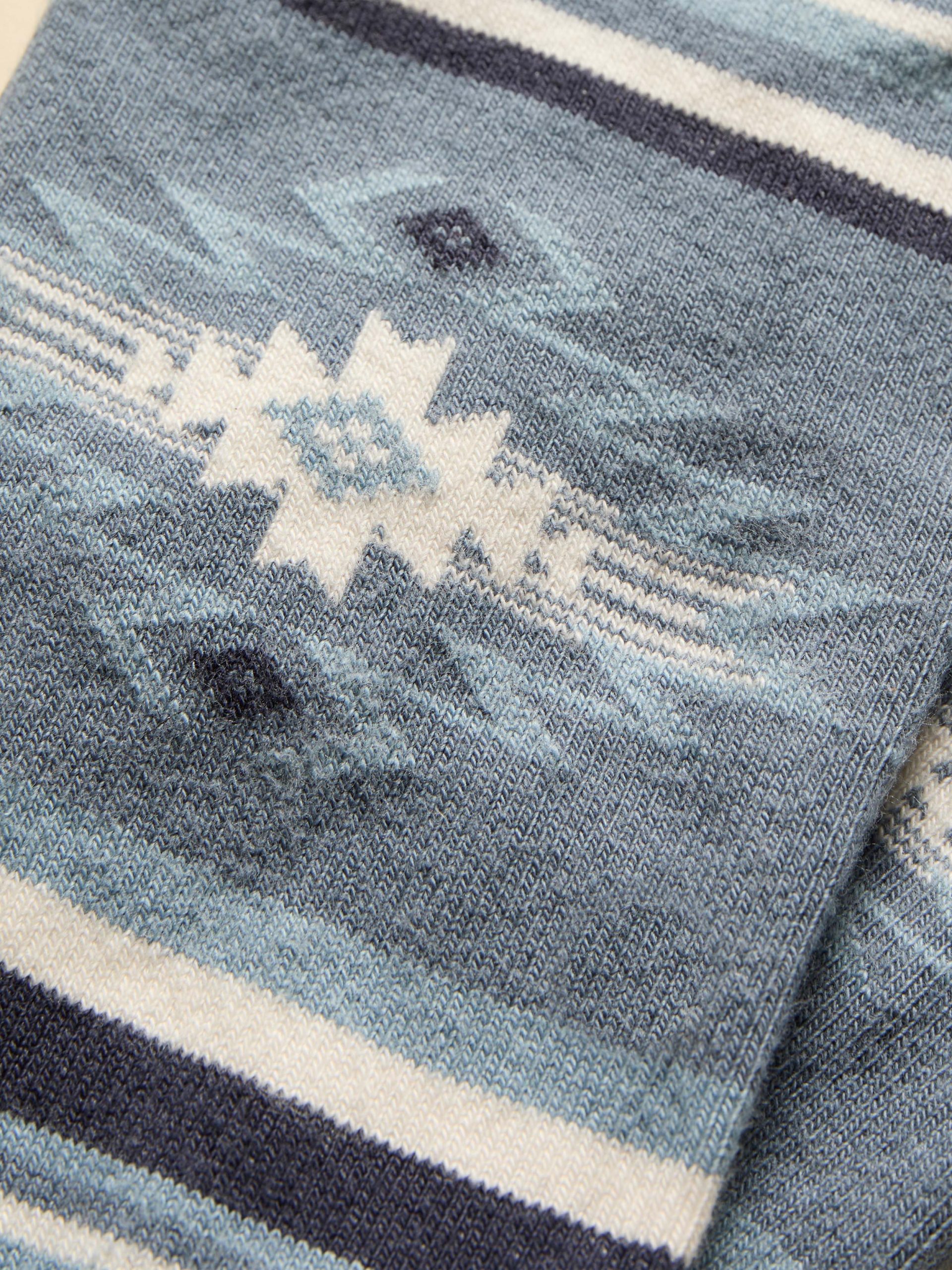 Native Sock - Water Star Serape - Image 2