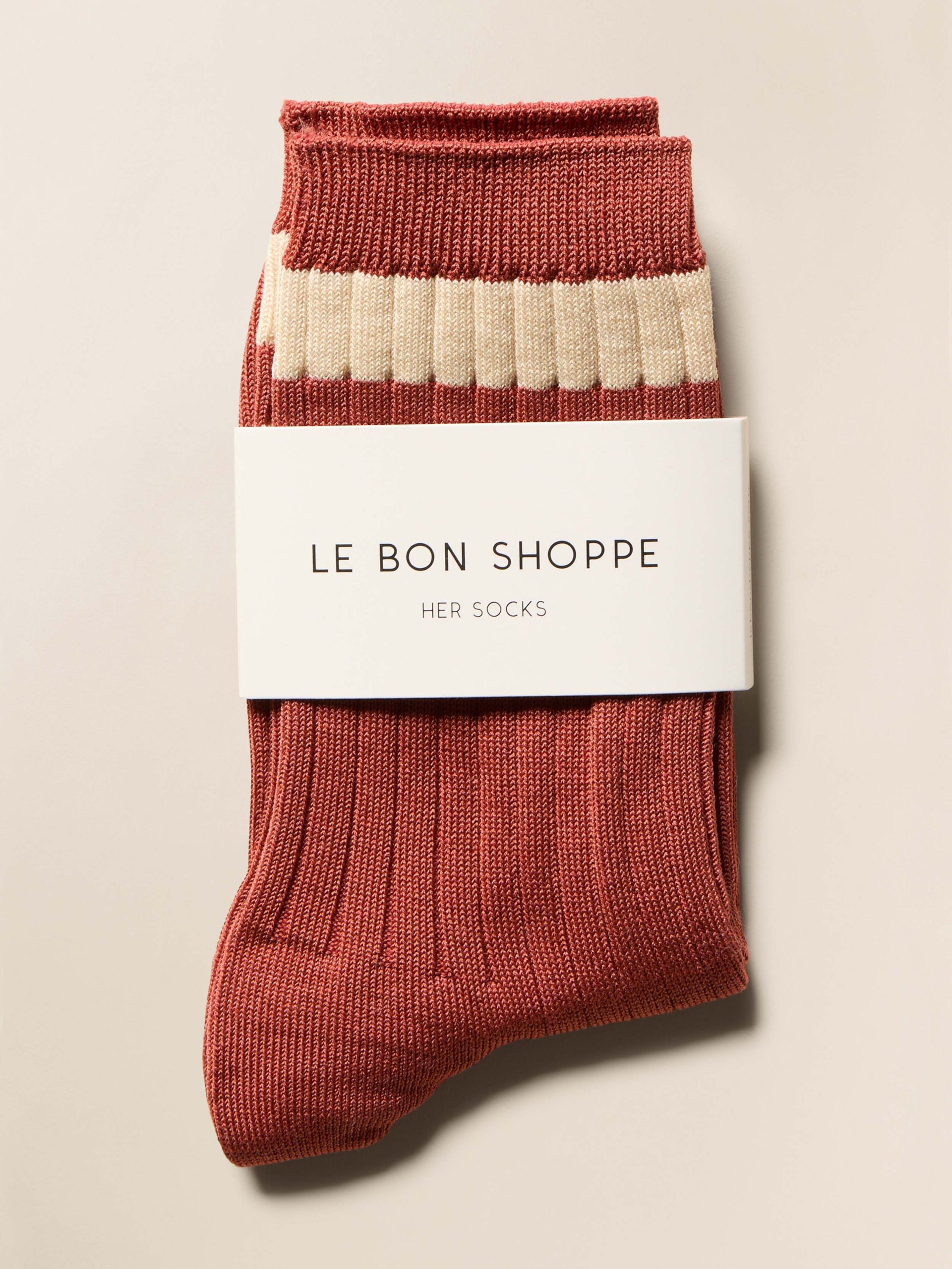 Le Bon Shoppe Her Varsity Sock - Tandori