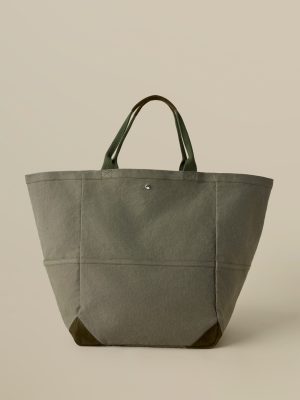 Sunwashed Canvas Utility Bag - Olive